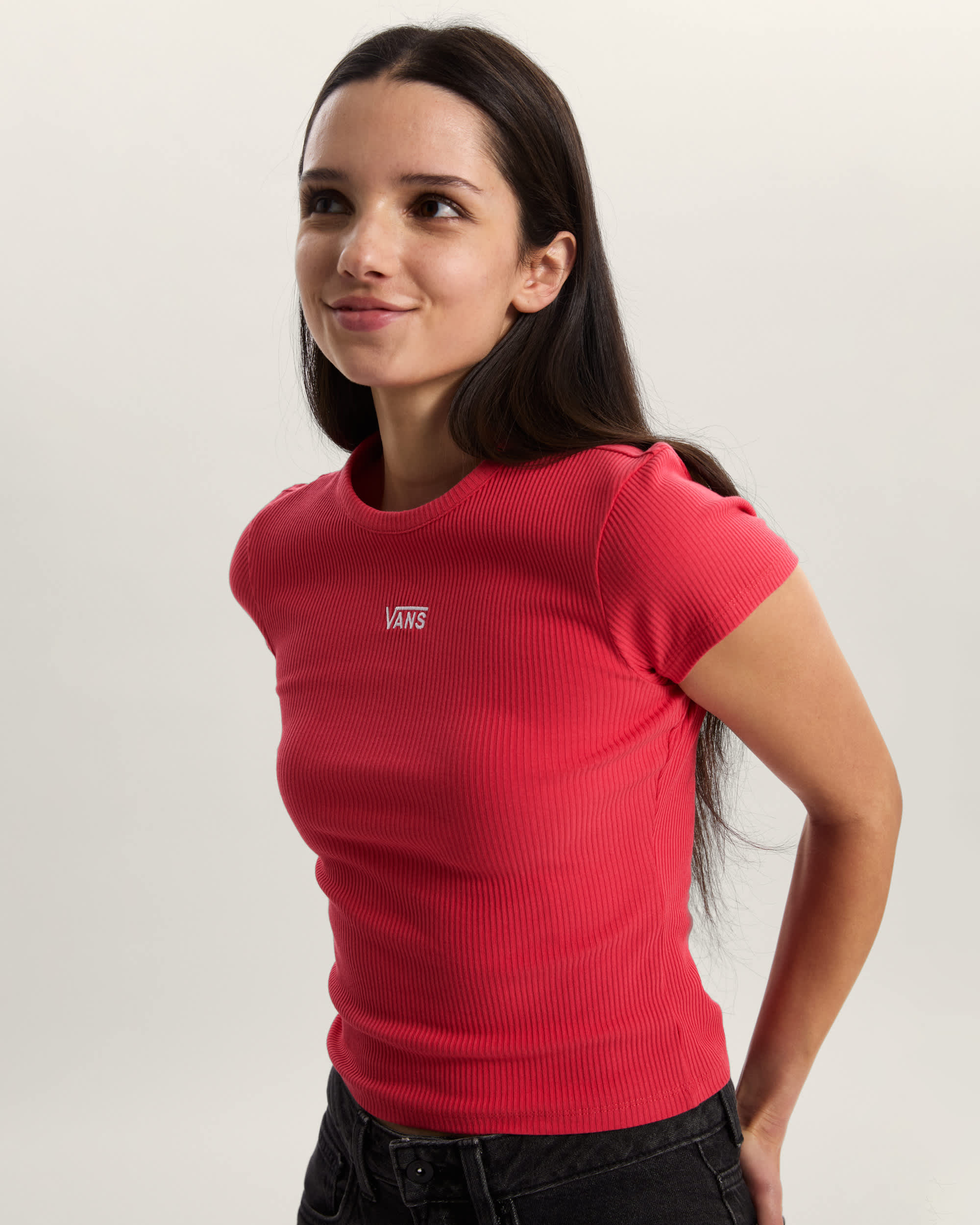 Cameron Tee VANS Roze ALT2