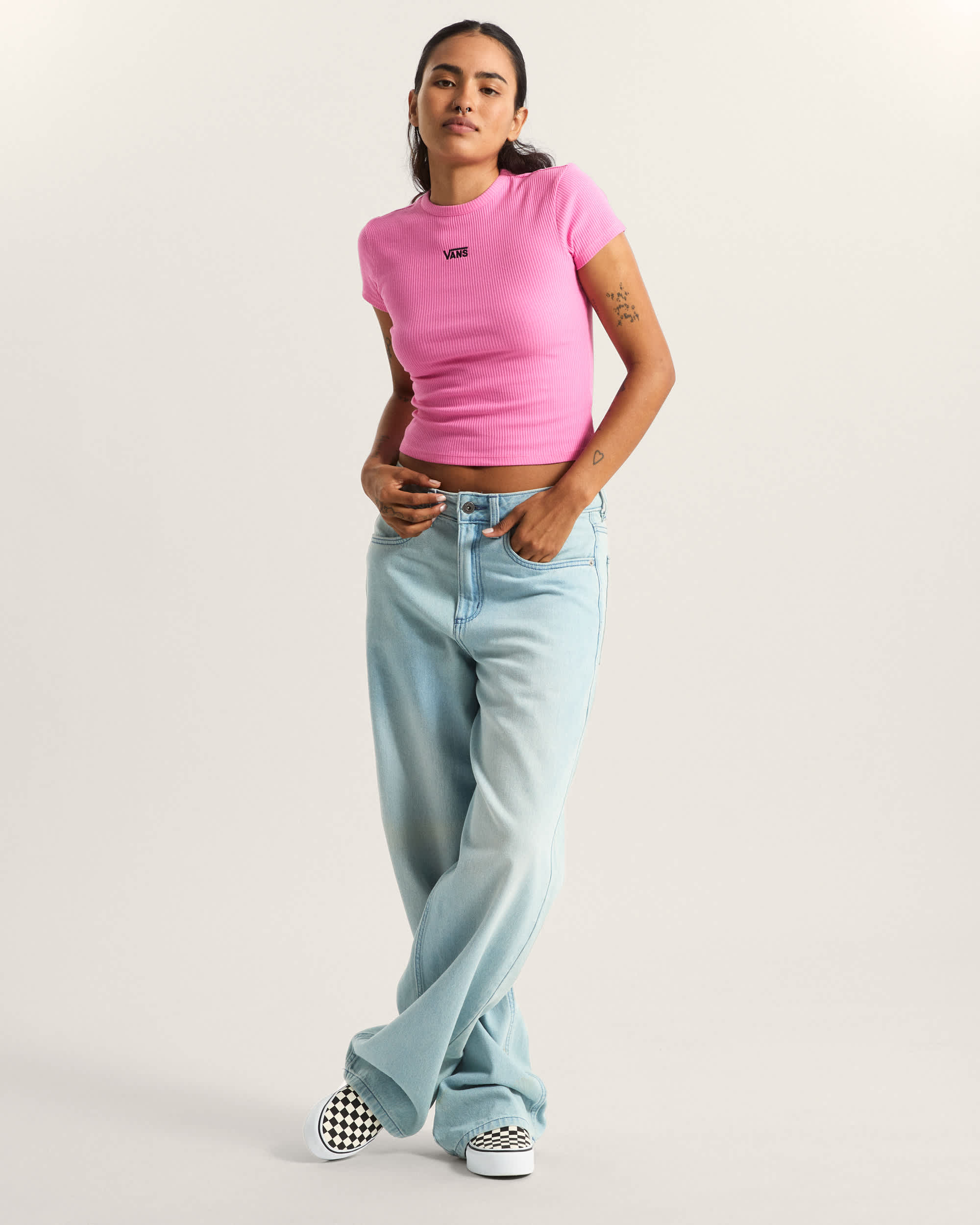 Tshirt Cameron VANS Rose ALT4