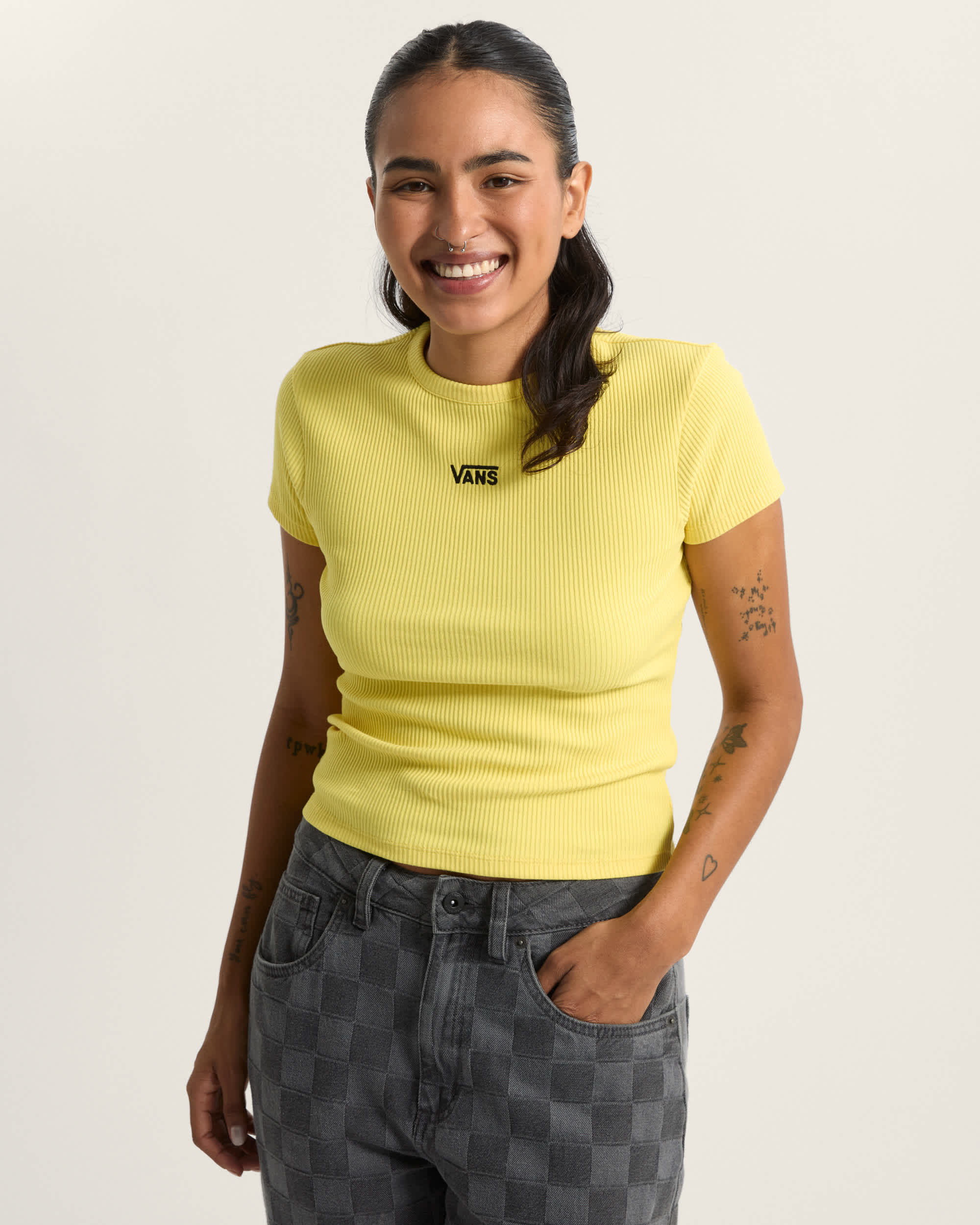 Cameron TShirt VANS Yellow ALT2