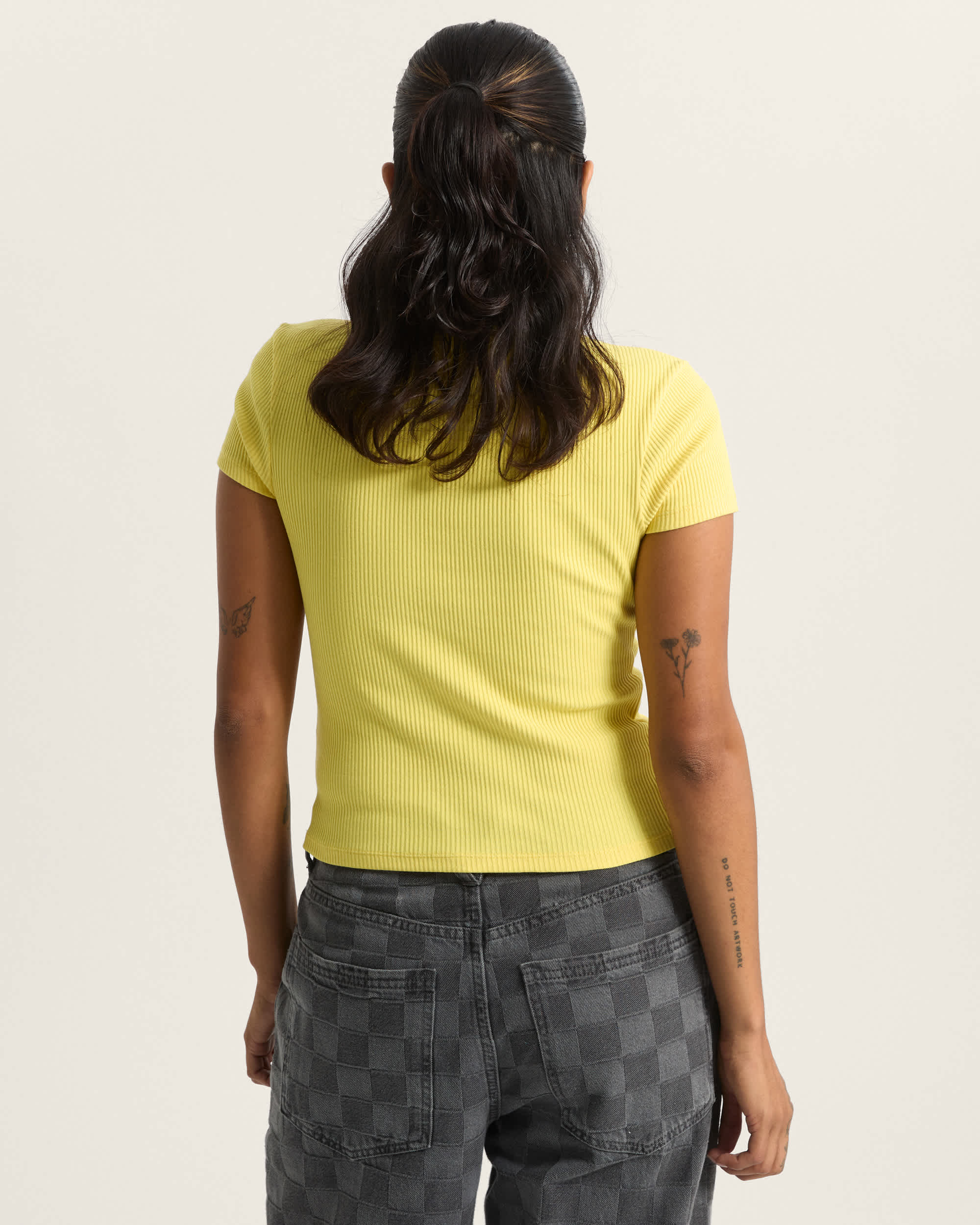 Cameron TShirt VANS Yellow ALT3