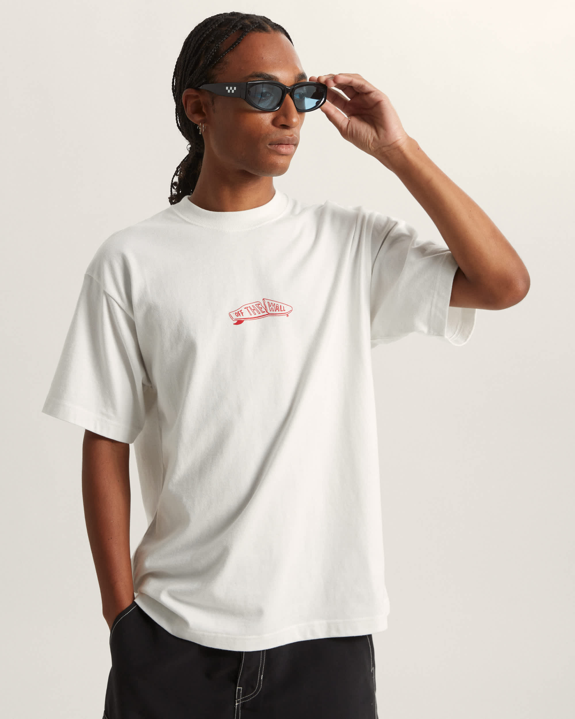 Buckled SS Tee White VANS Bianco ALT2