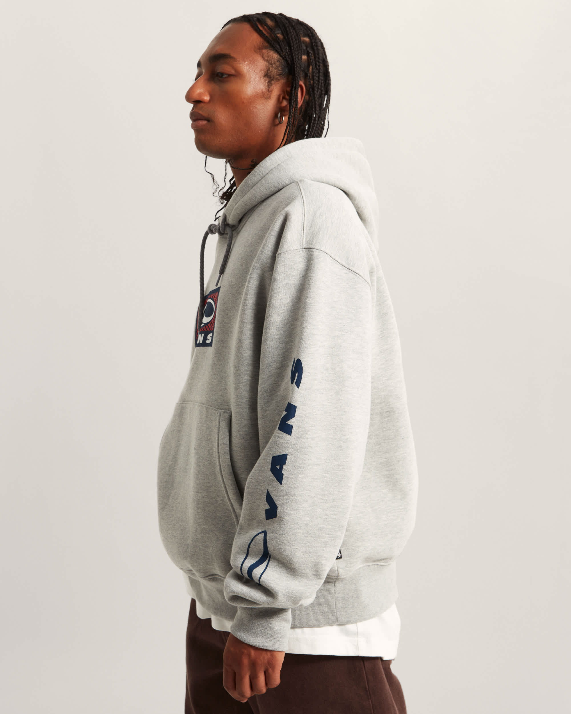 SideStripe Sportswear Pullover Cement Heather VANS Gris ALT4