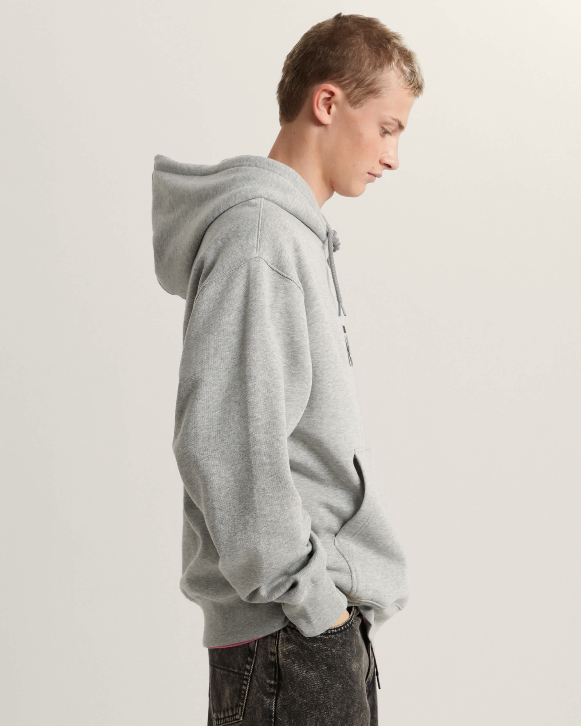 StretchHoodie mit Logo VANS Grau ALT4