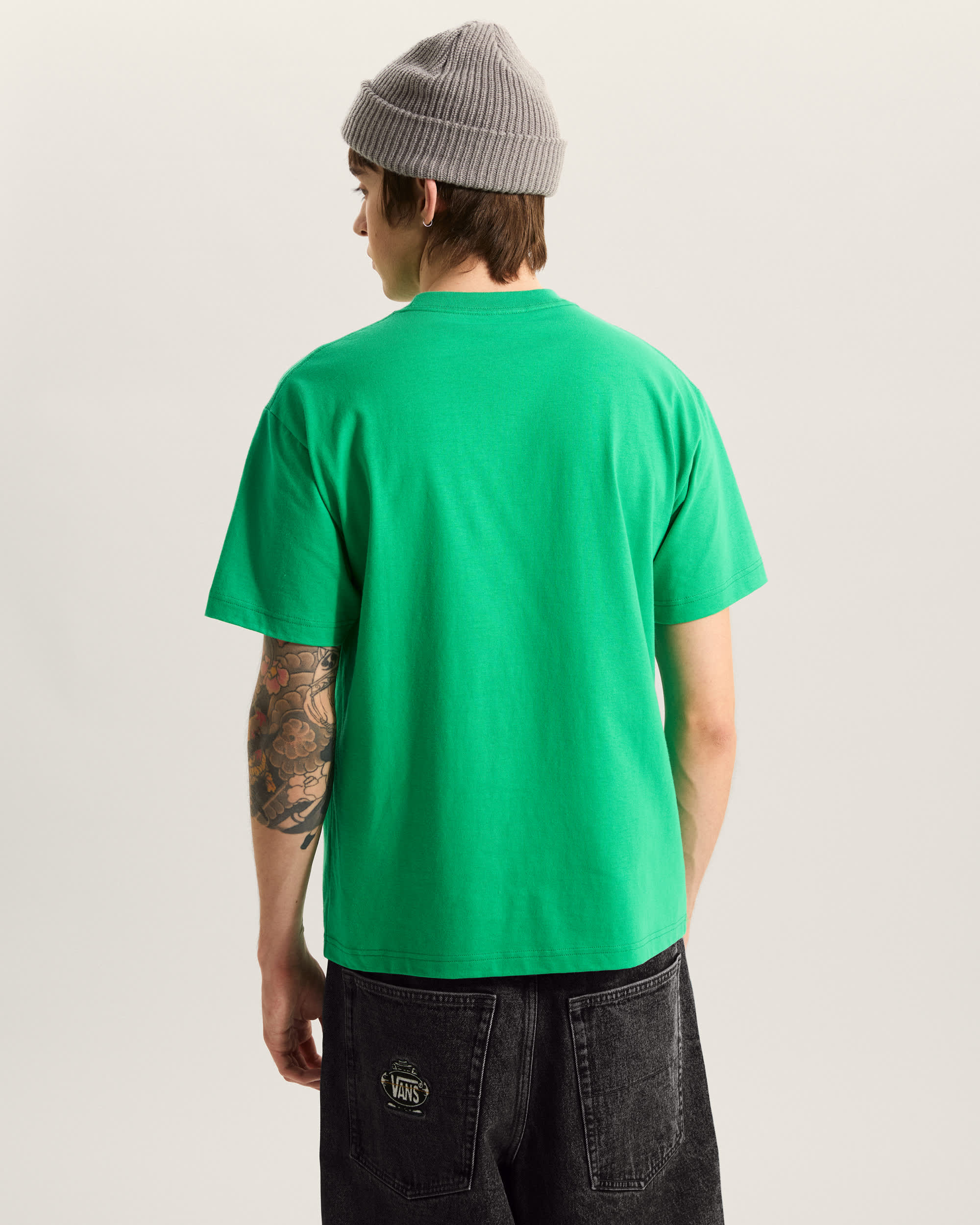 StretchTShirt mit Logo VANS Grn ALT3