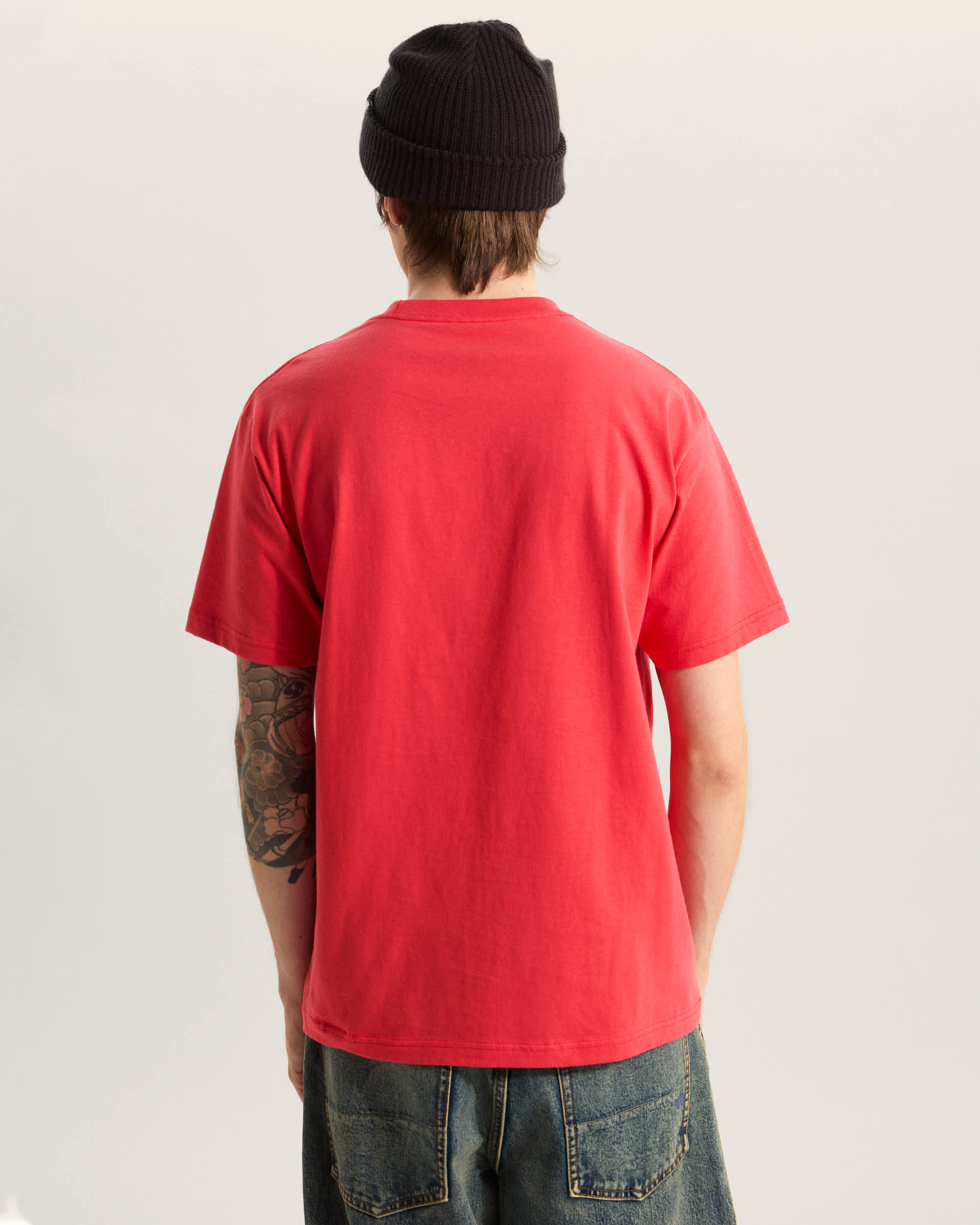 Maglietta Stretch Logo VANS Rosa ALT3