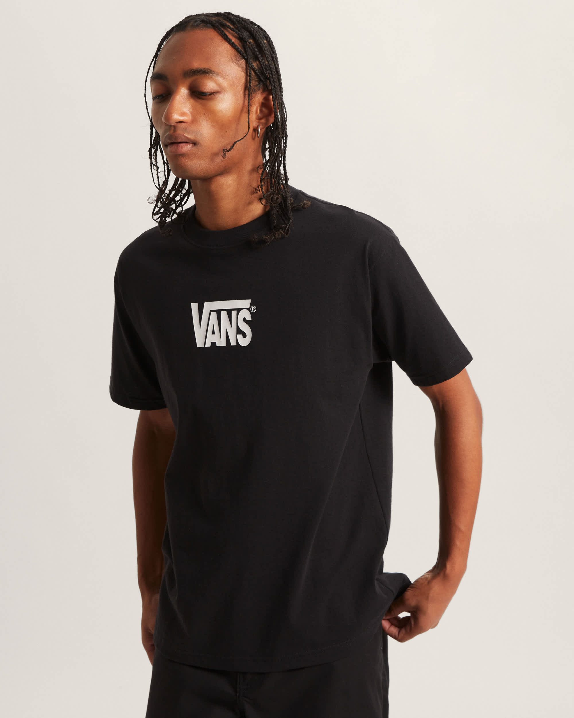 Tshirt Stretch Logo VANS Noir ALT2