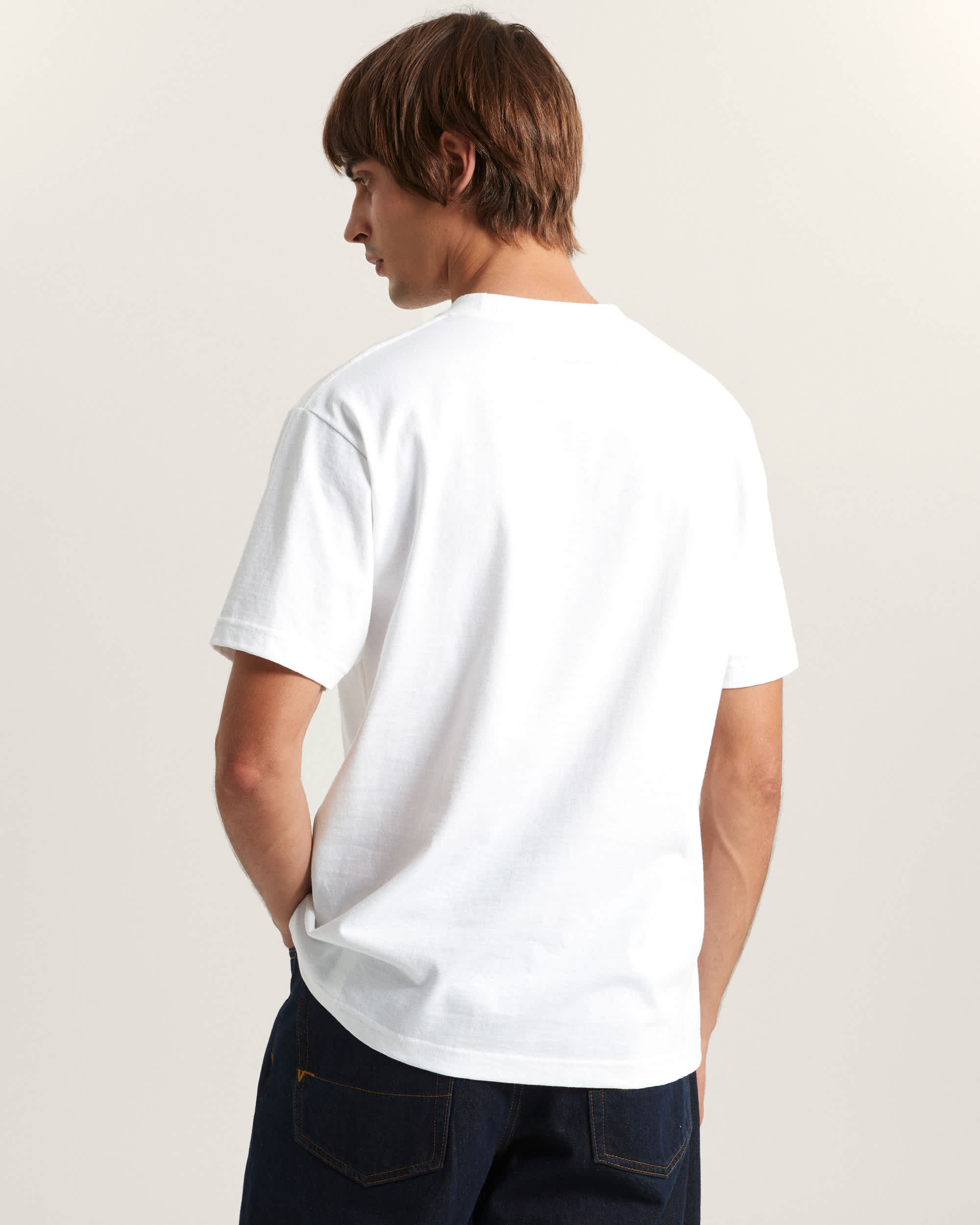 Tshirt Stretch Logo VANS Blanc ALT3