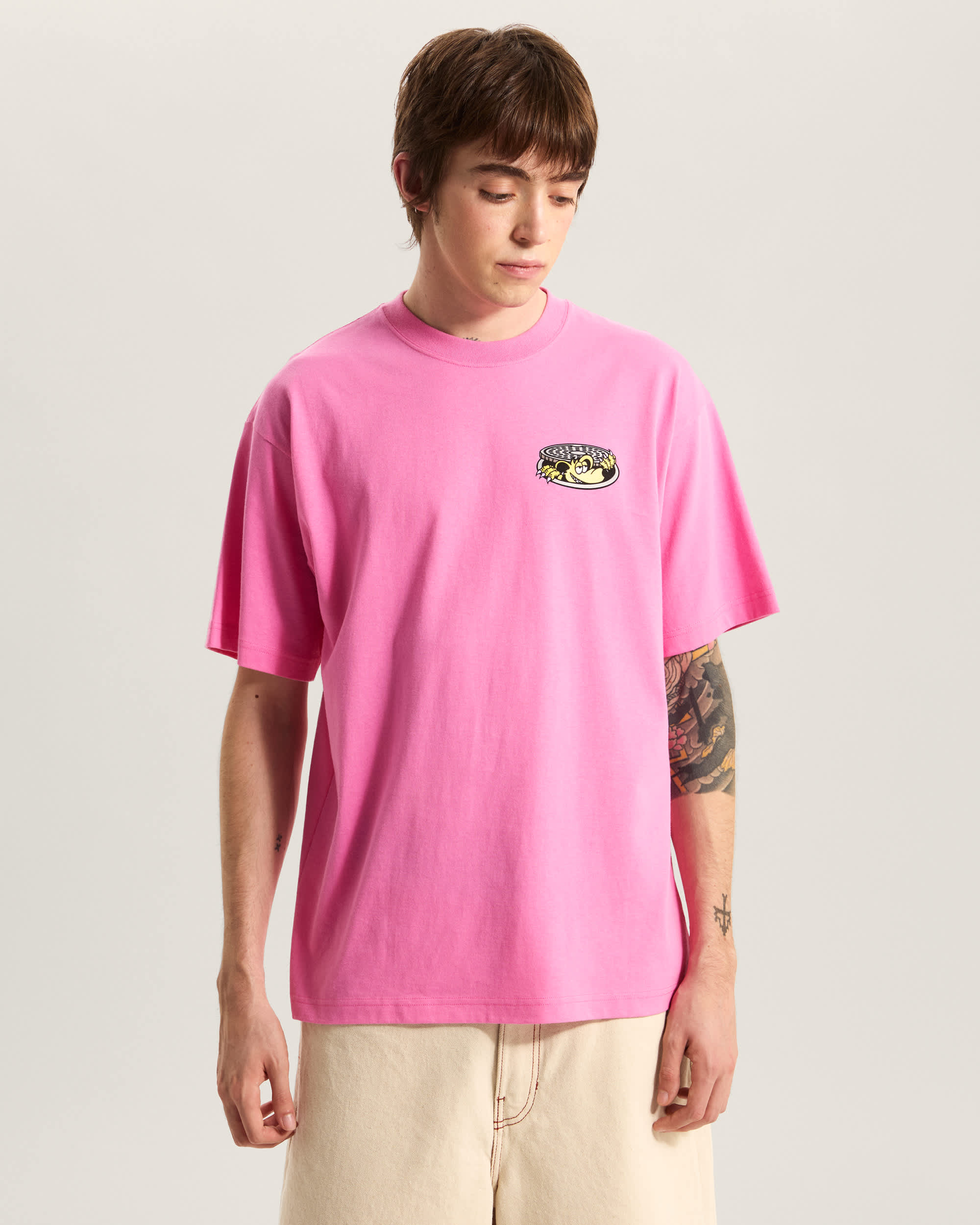 Downside SS Tee Pink Fizz VANS Corderosa ALT2