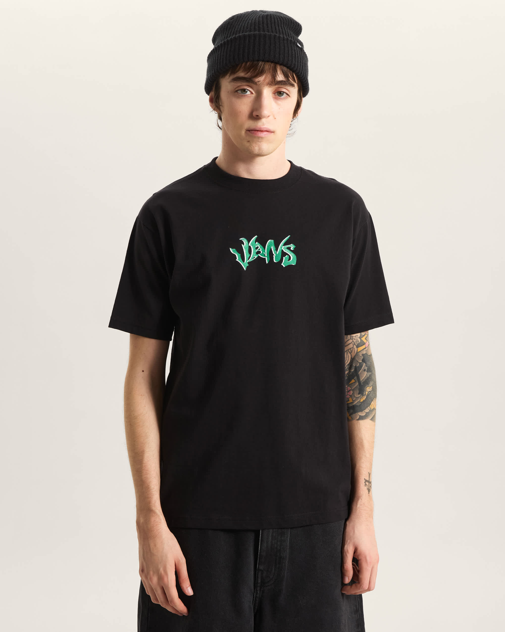 Wild Circle TShirt VANS Schwarz ALT2
