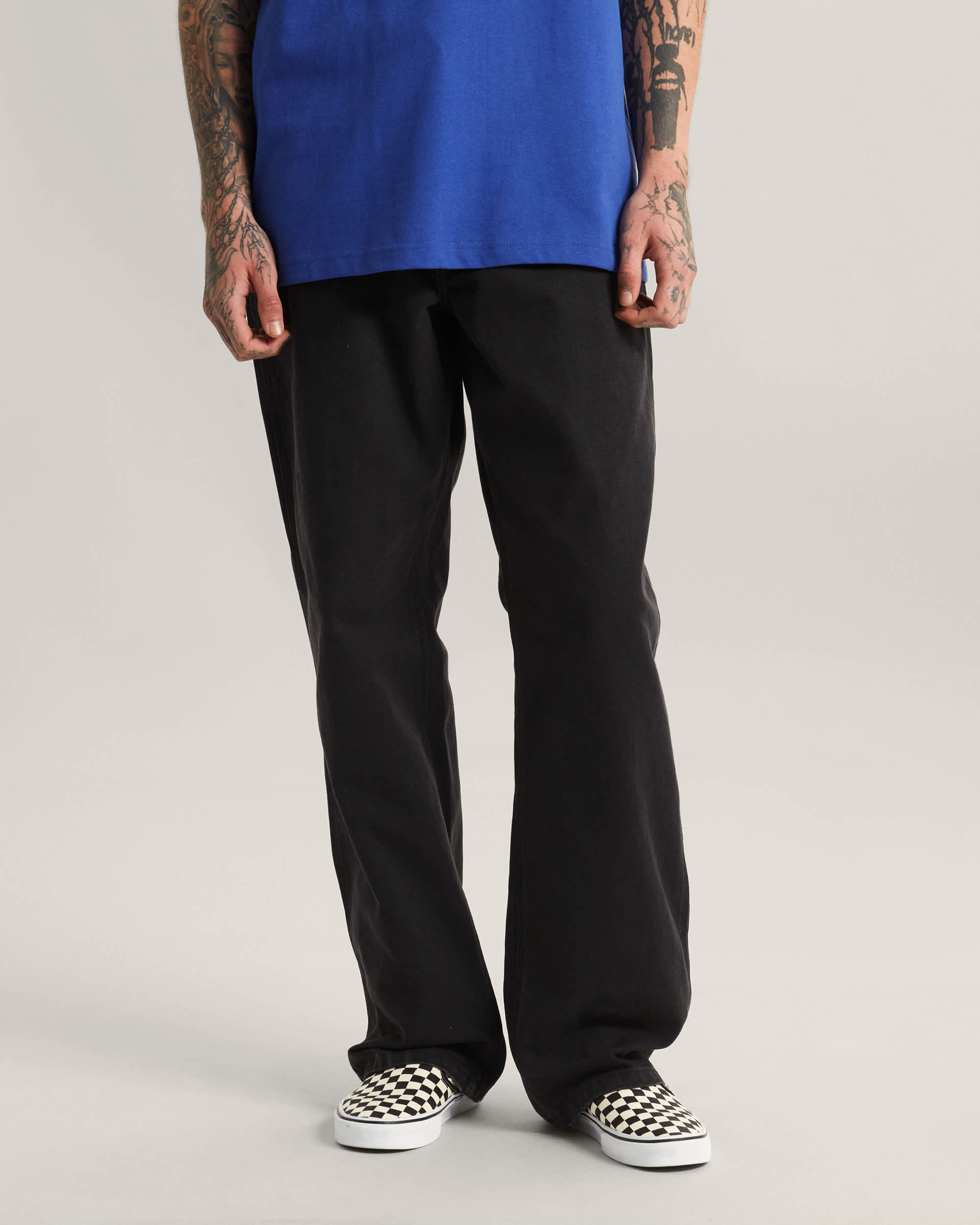 Drill Chore Loose Carpenter Overdye Pant Black VANS Negro ALT2