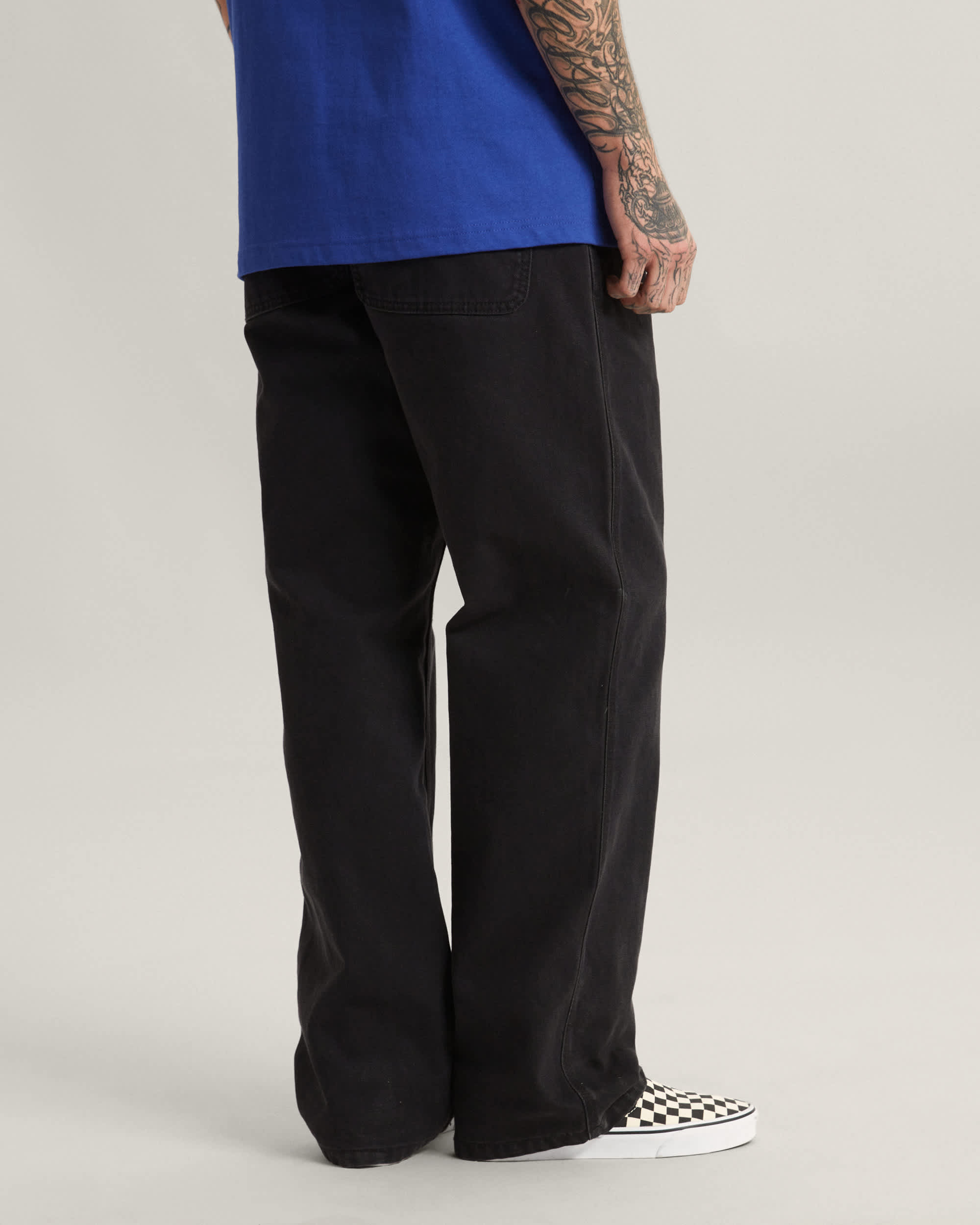 Drill Chore Loose Carpenter Overdye Pant Black VANS Negro ALT3