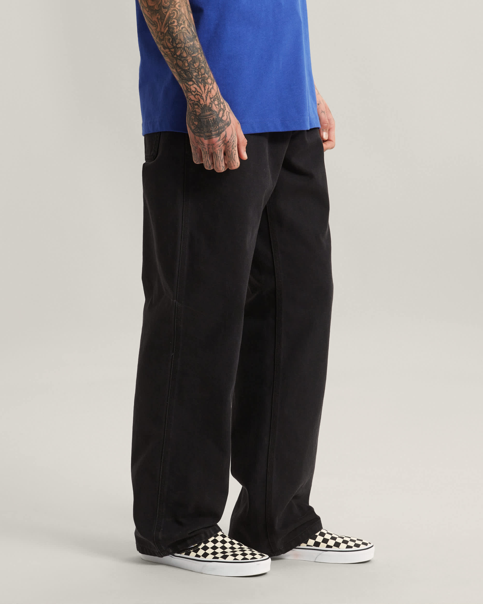 Drill Chore Loose Carpenter Overdye Pant Black VANS Negro ALT4