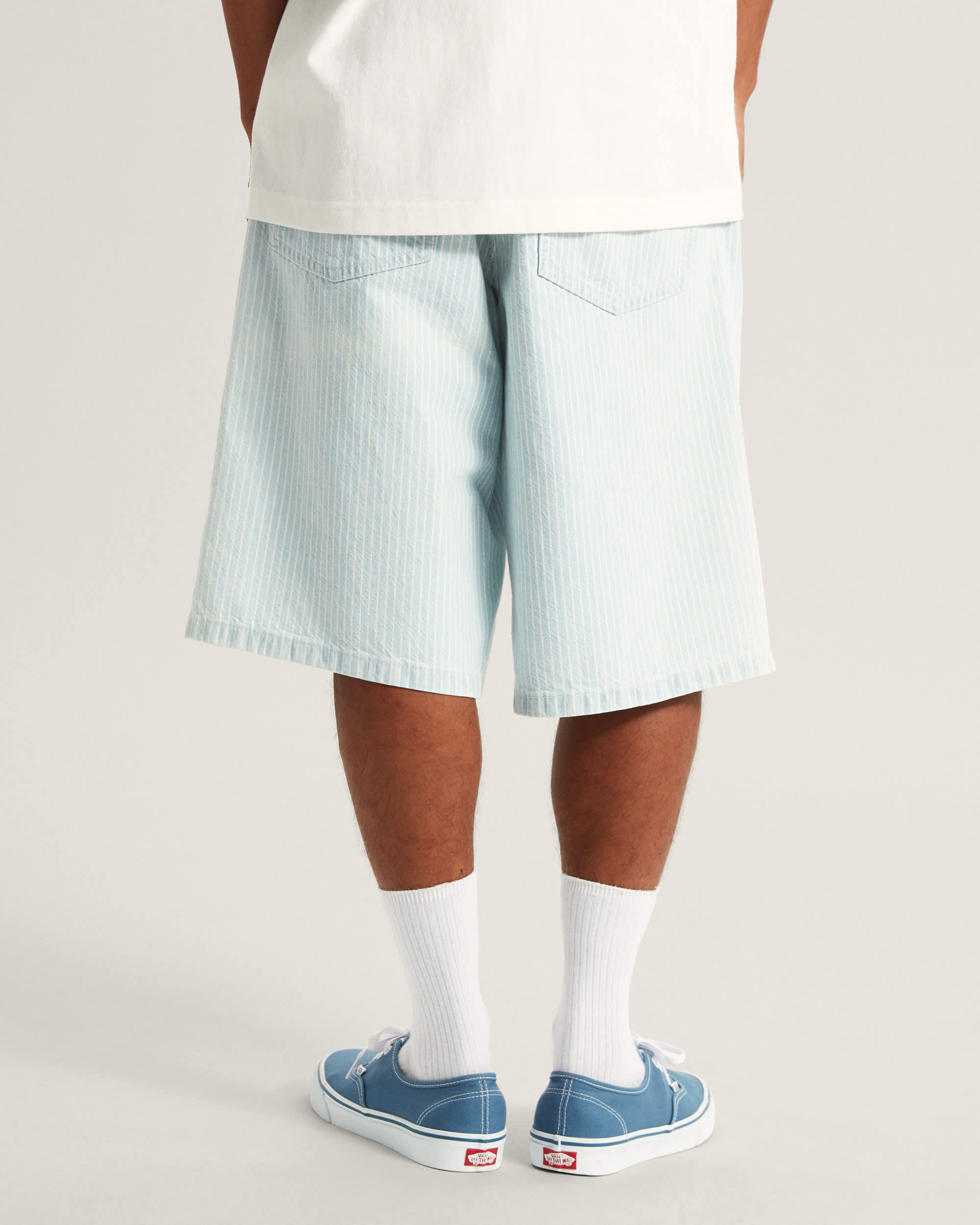 Pantalones cortos denim de corte holgado Check5 VANS Gris ALT3