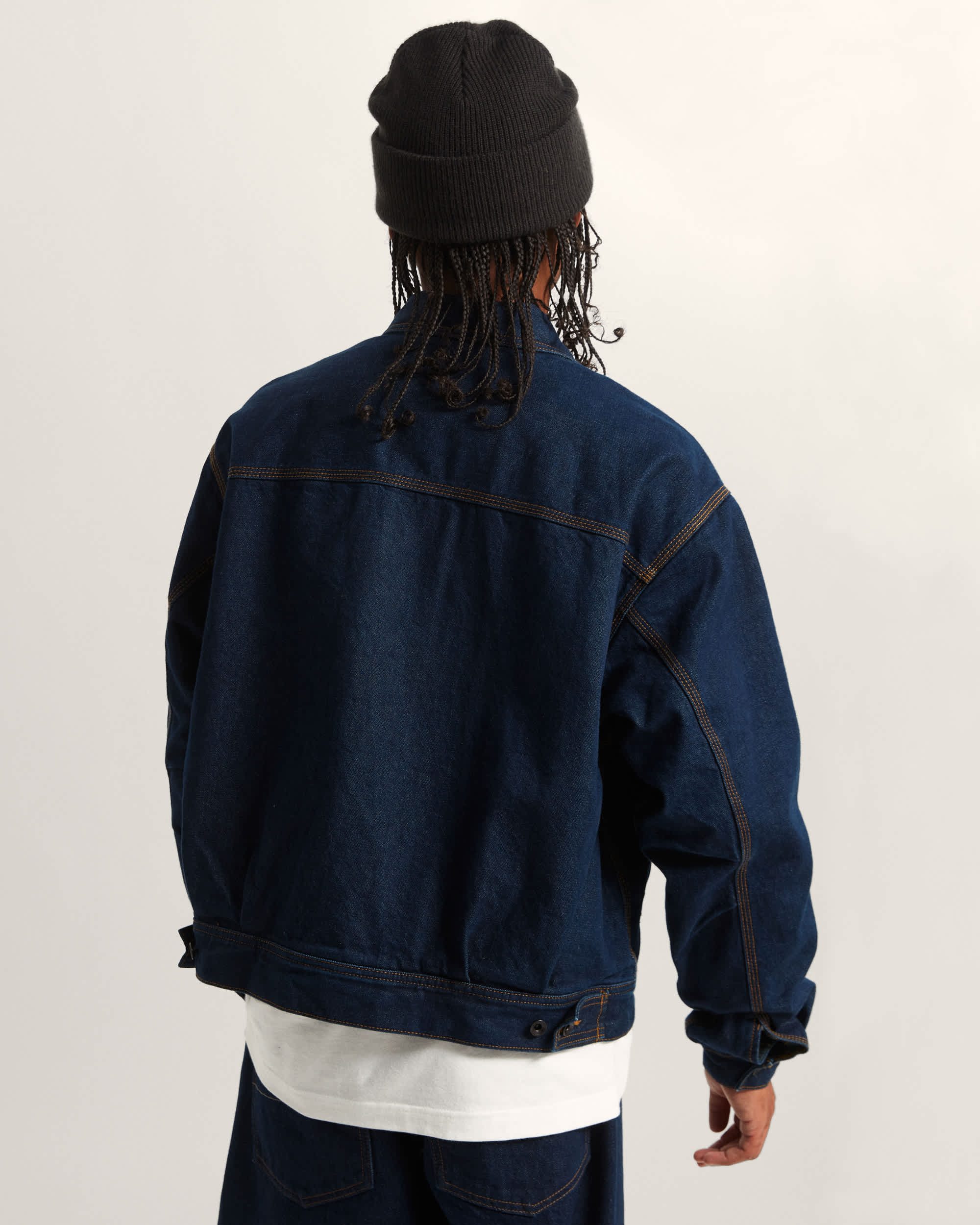 Premium Denim Station Jacket VANS Blue ALT3