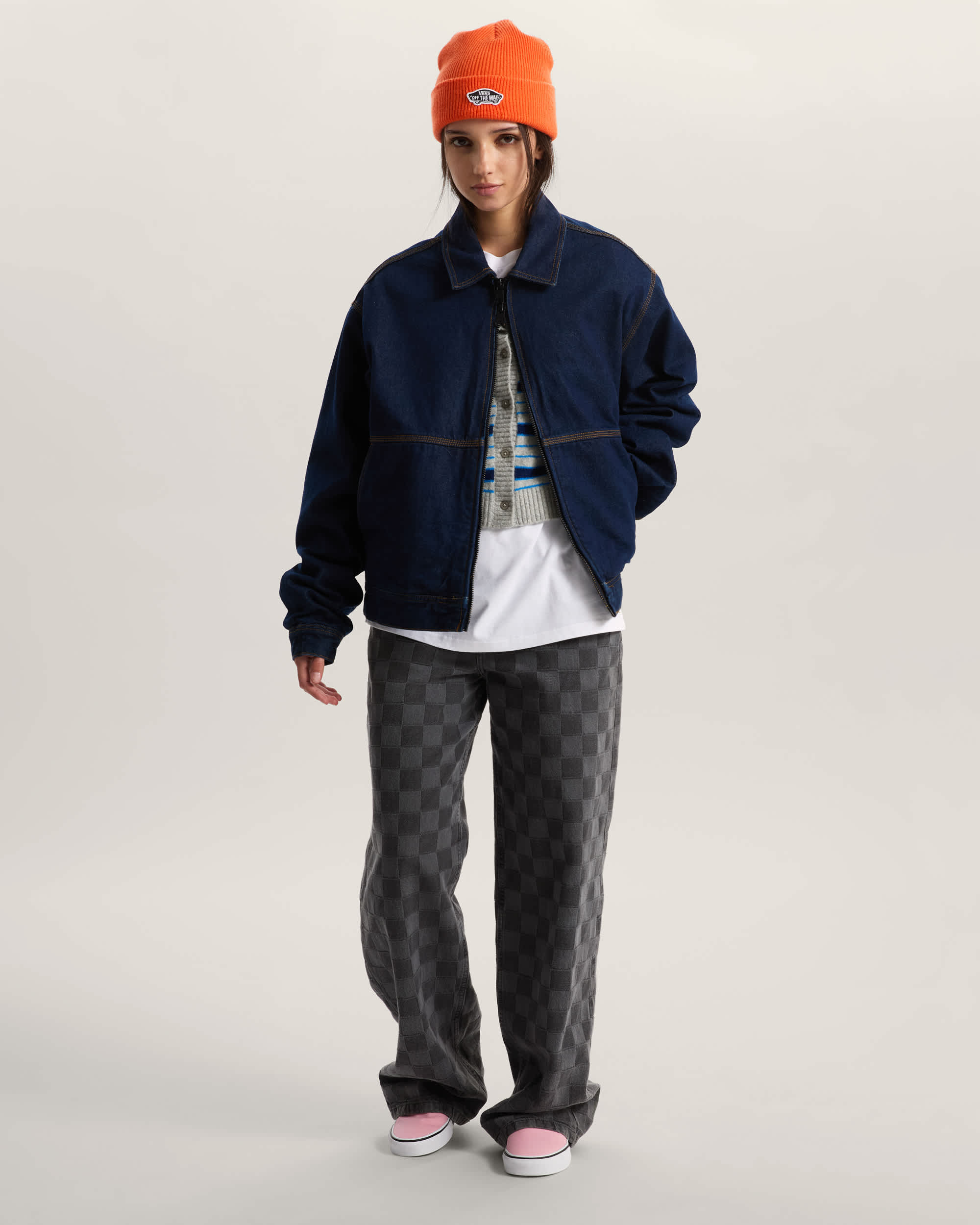 Premium Denim Station Jacket VANS Blue ALT10