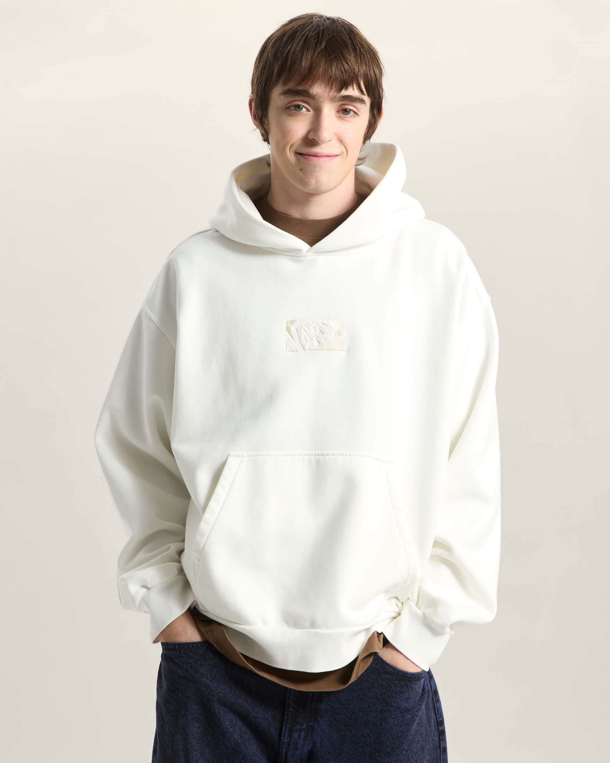 Premium Pullover EGRET VANS White ALT2