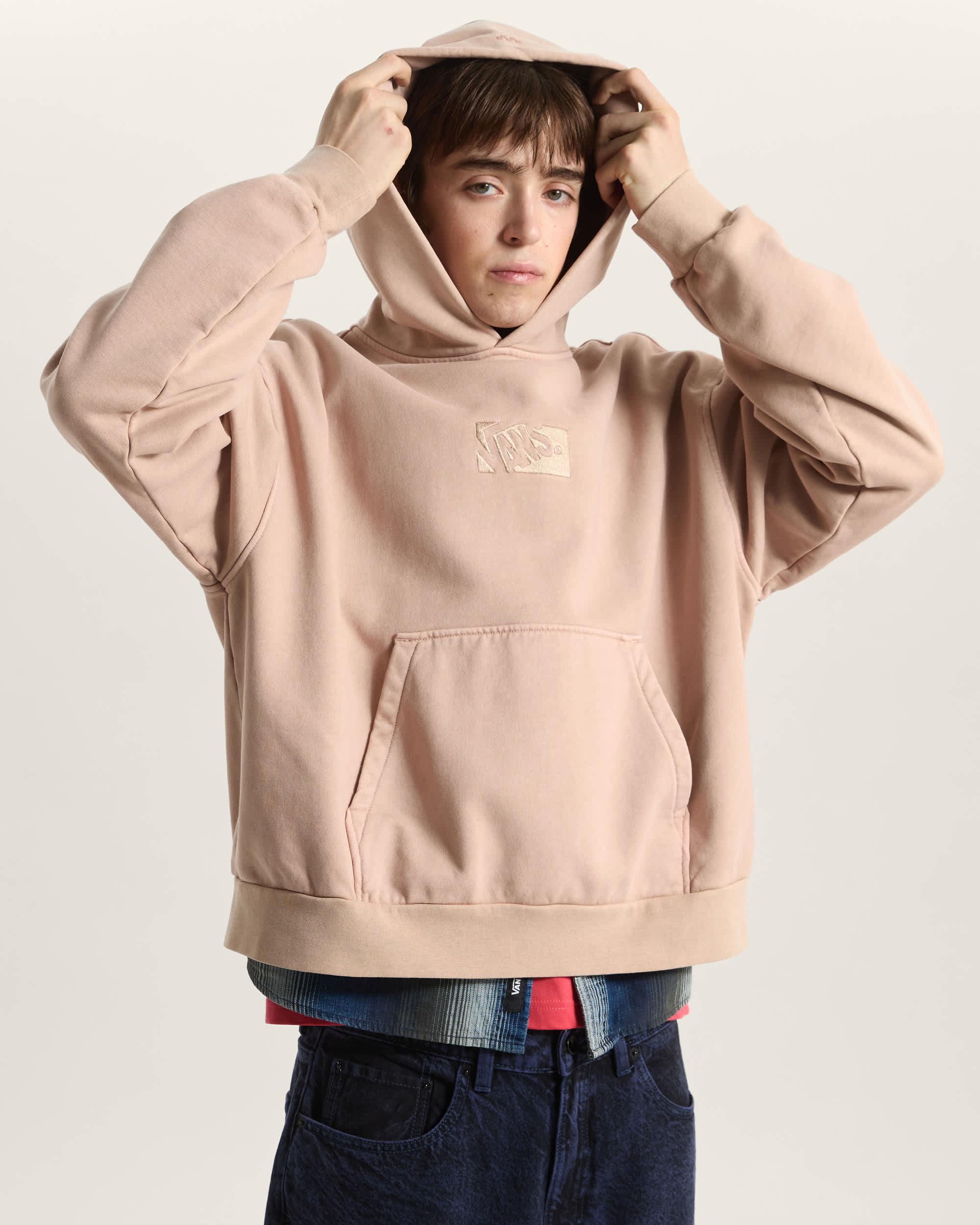 Premium Hoodie VANS Rosa ALT2