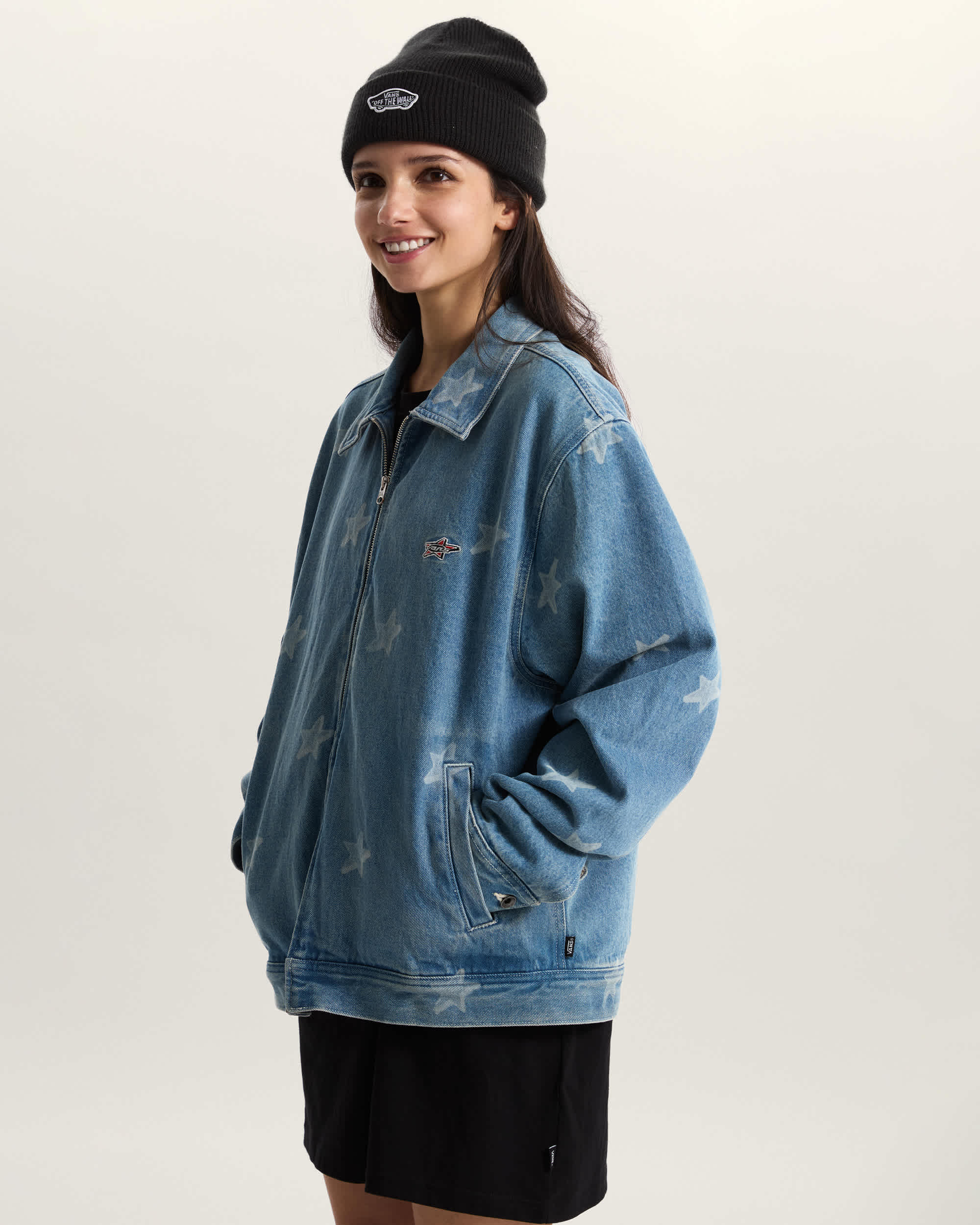 Pomona Denim Station Jacket STONEWASHBLUE VANS Blue ALT7