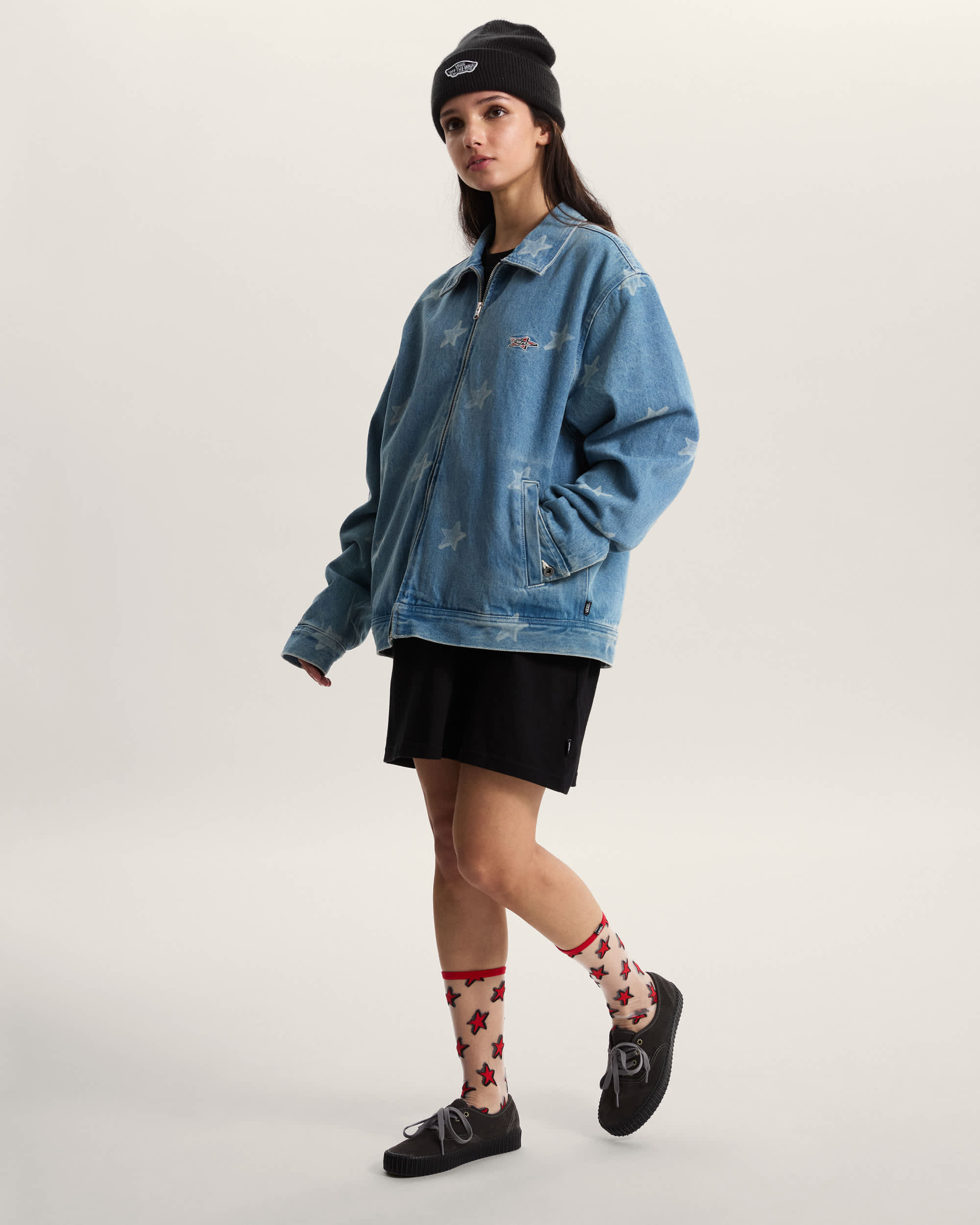 Pomona Denim Station Jacket STONEWASHBLUE VANS Blue ALT10