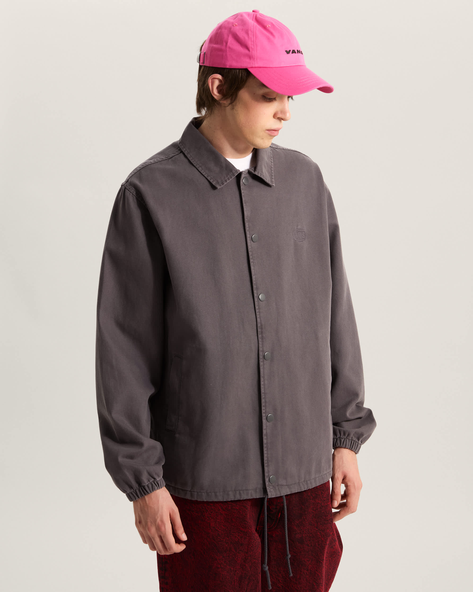 Torrey Pigment CoachJacke aus Canvas VANS Grau ALT2