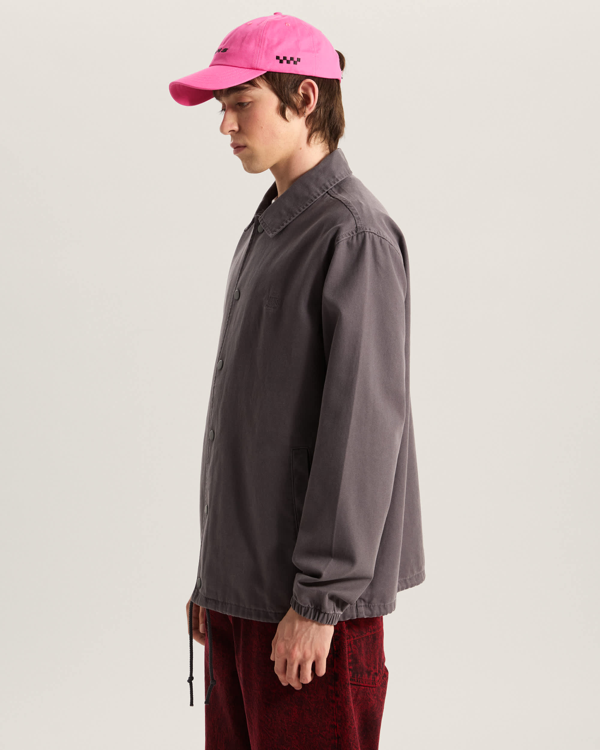 Torrey Pigment CoachJacke aus Canvas VANS Grau ALT4