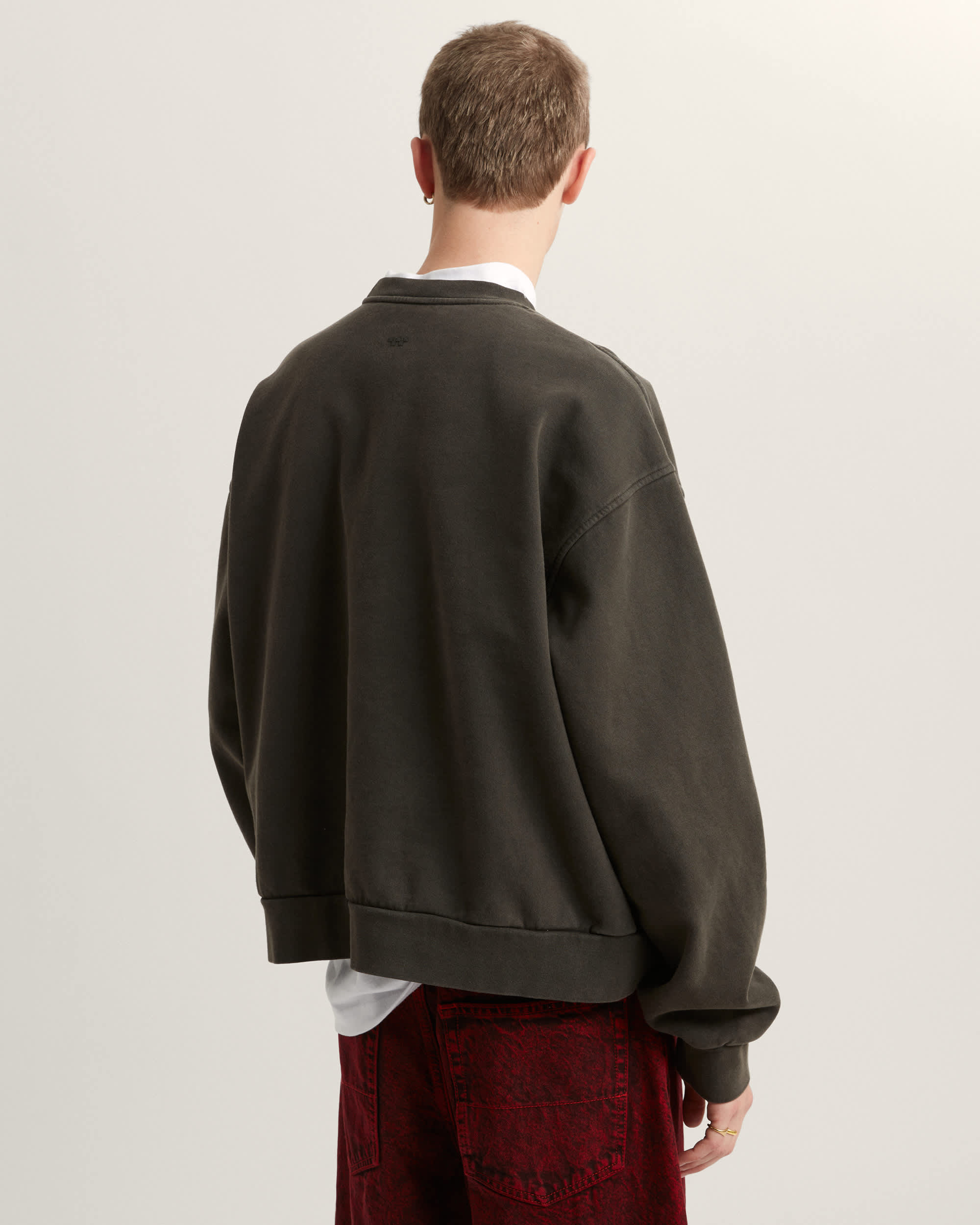 Premium Sweatshirts mit Rundhalsausschnitt VANS Schwarz ALT3