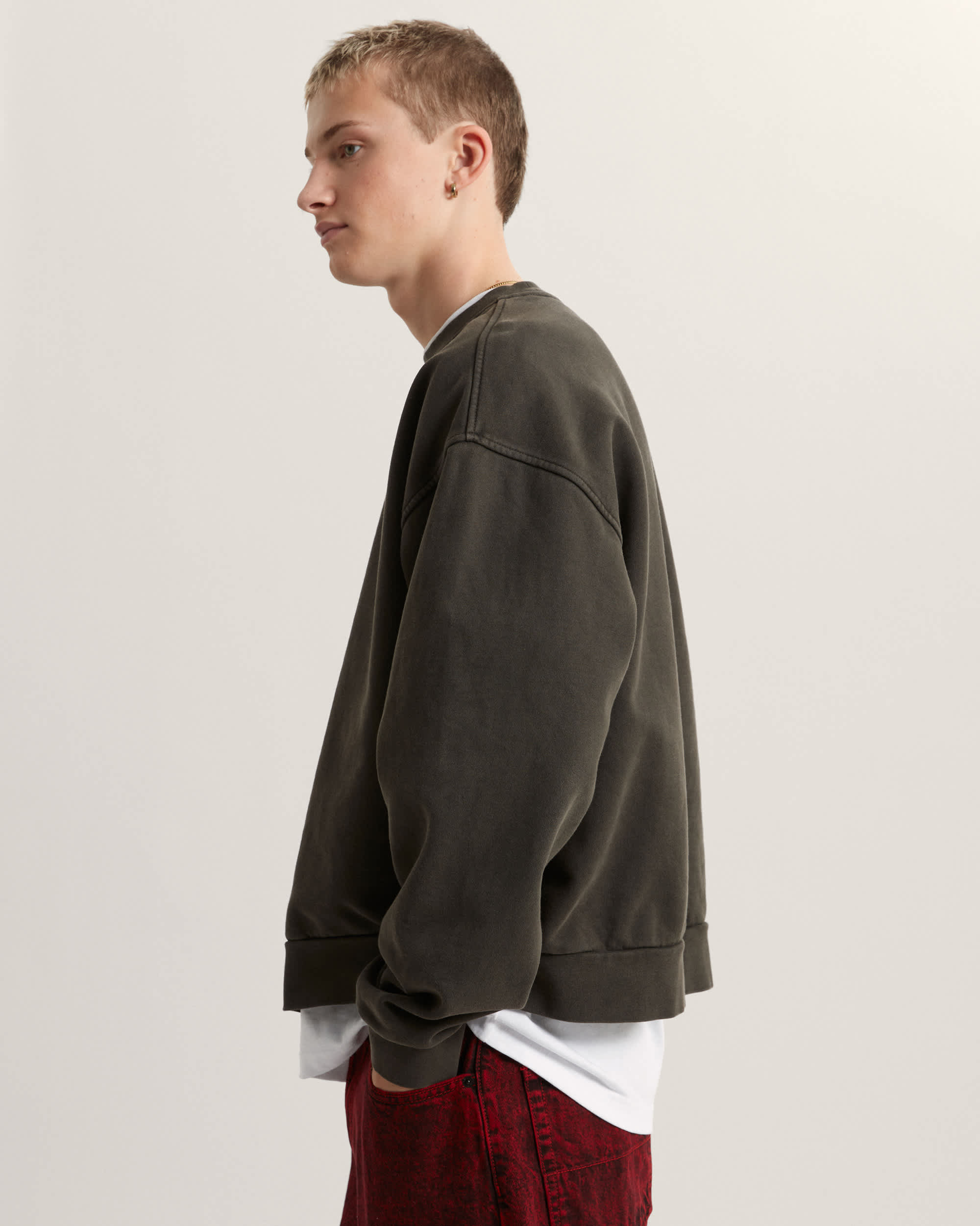 Premium Sweatshirts mit Rundhalsausschnitt VANS Schwarz ALT4