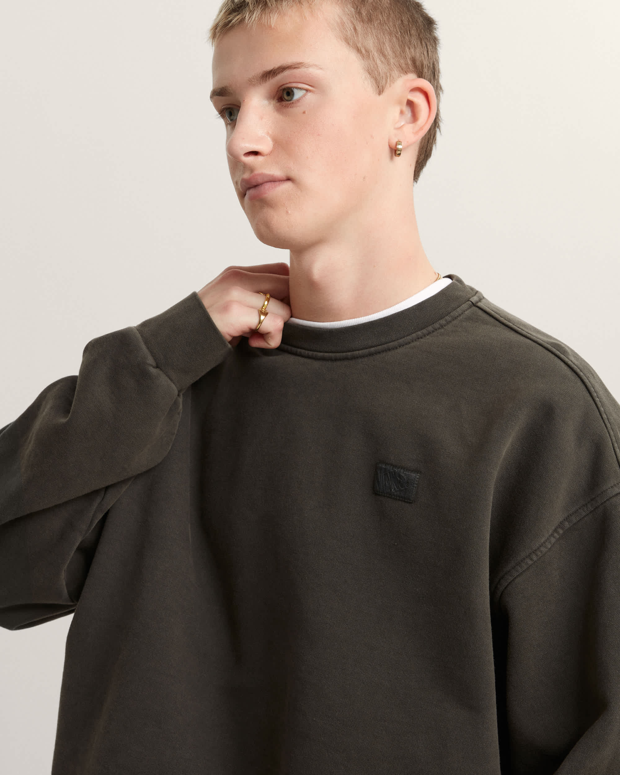 Premium Crewneck Faded Black VANS Black ALT6