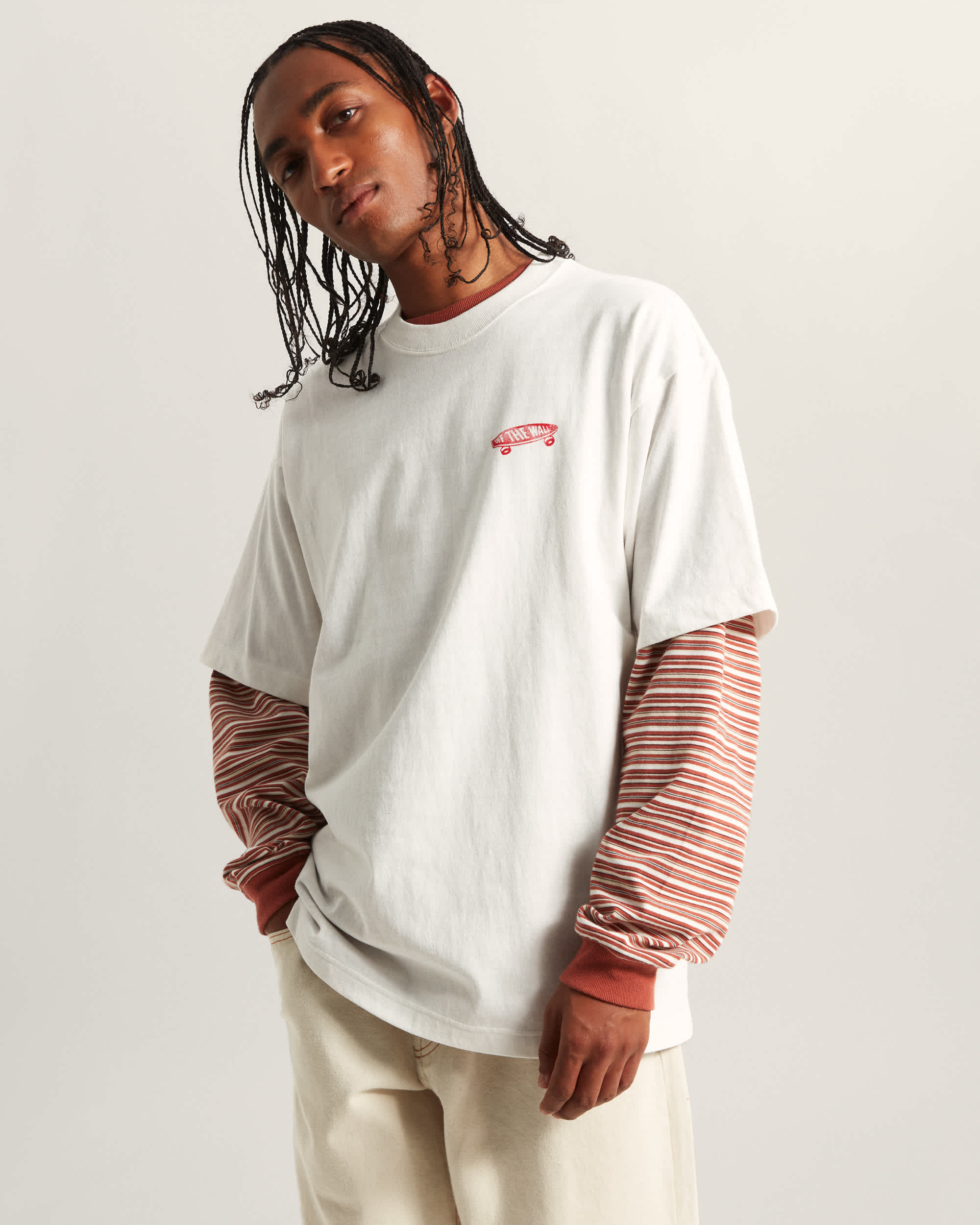 Camiseta Premium Full Deck VANS Blanco ALT2