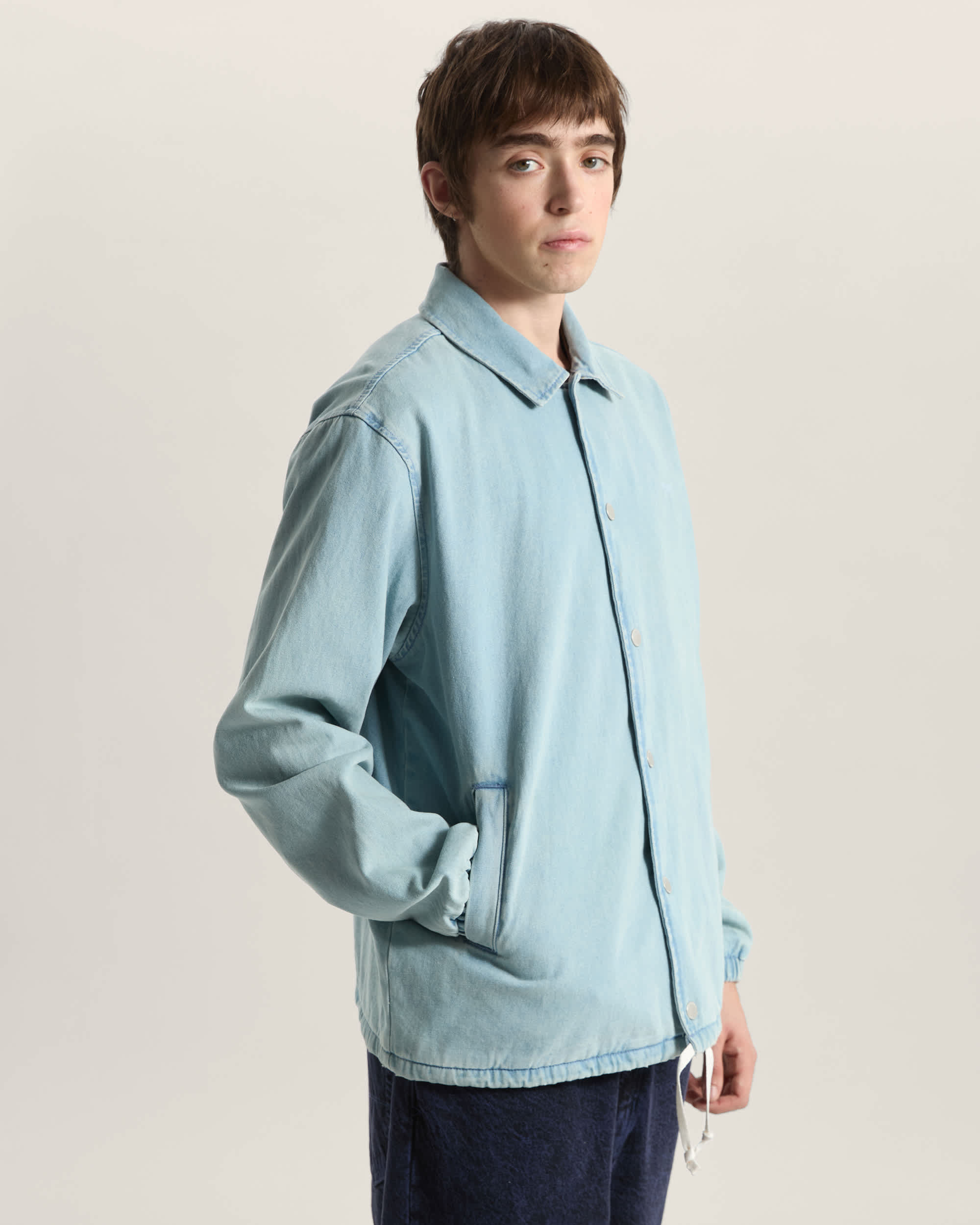 Torrey CoachJacke aus hochwertigem Denim VANS Blau ALT2