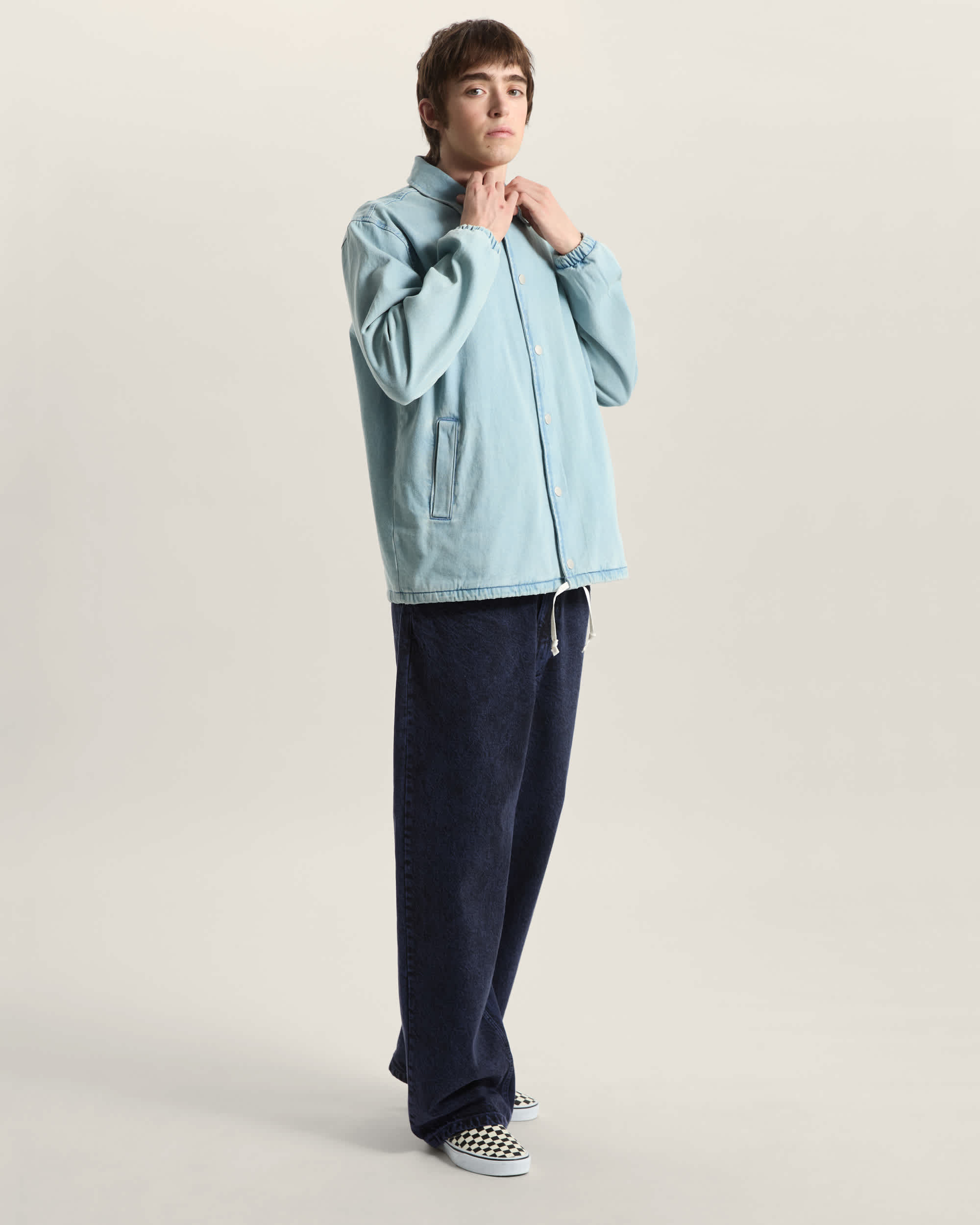 Torrey CoachJacke aus hochwertigem Denim VANS Blau ALT5