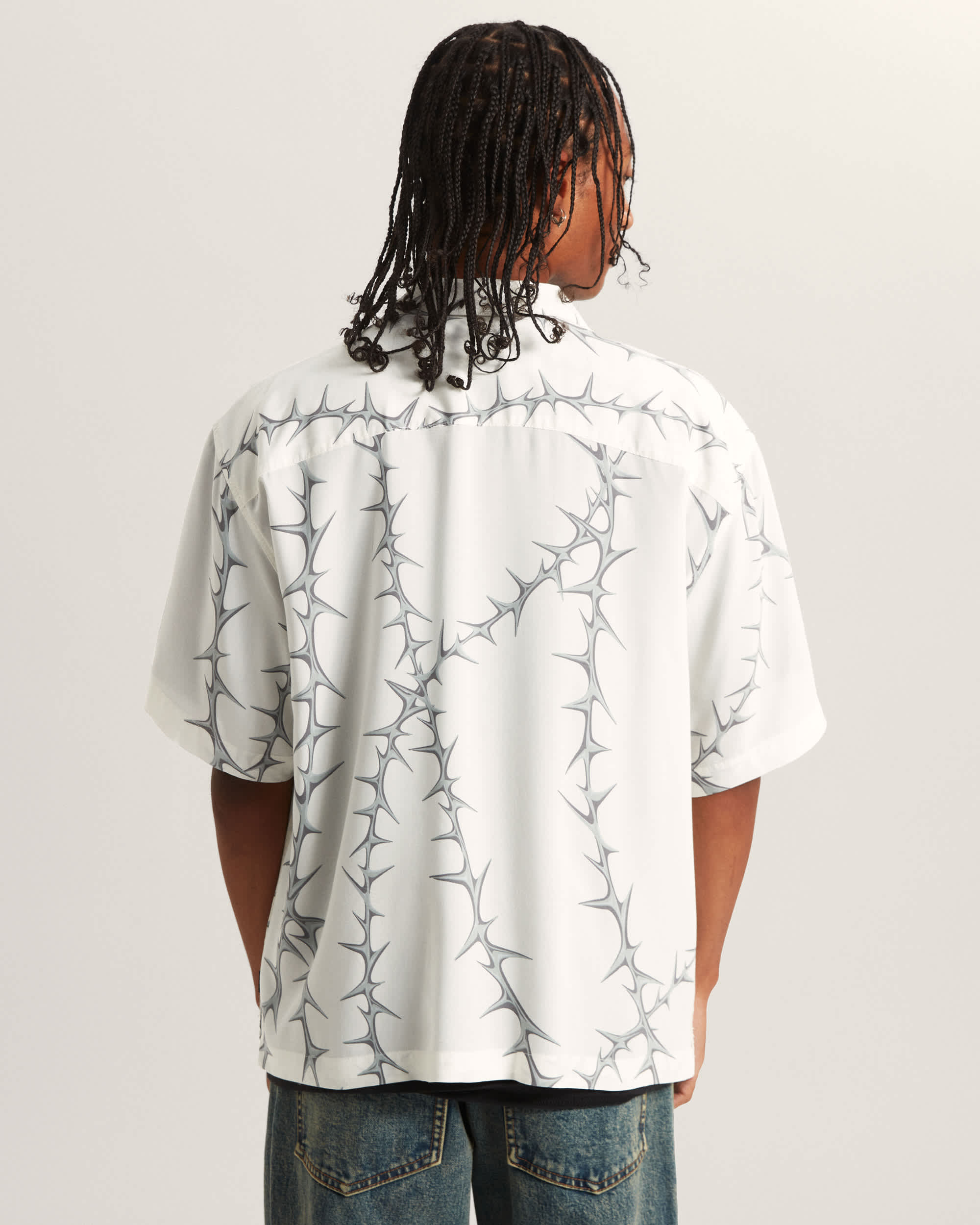 Van Doren Camp TShirt mit Print VANS Wei ALT3