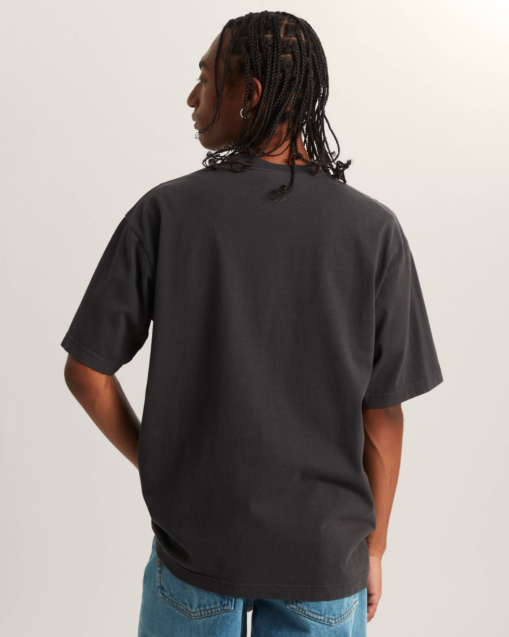 Camiseta de corte holgado Premium VANS Negro ALT3