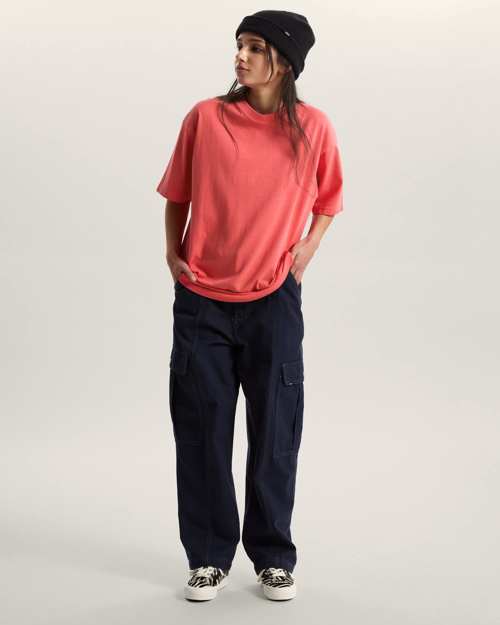 Camiseta de corte holgado Premium VANS Rosa ALT7