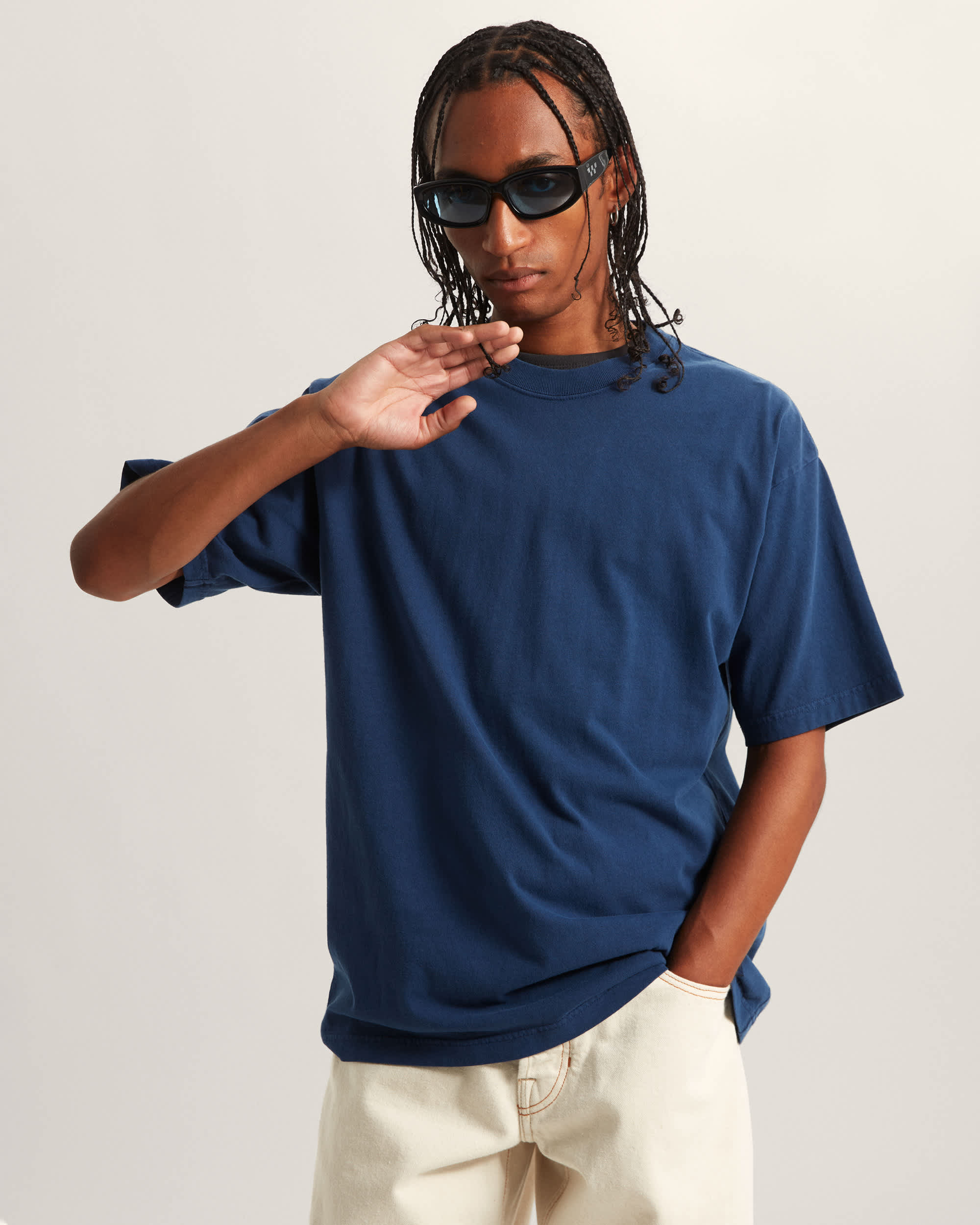 Premium SS Loose Fit Tshirt Deep Indigo VANS Azul ALT2