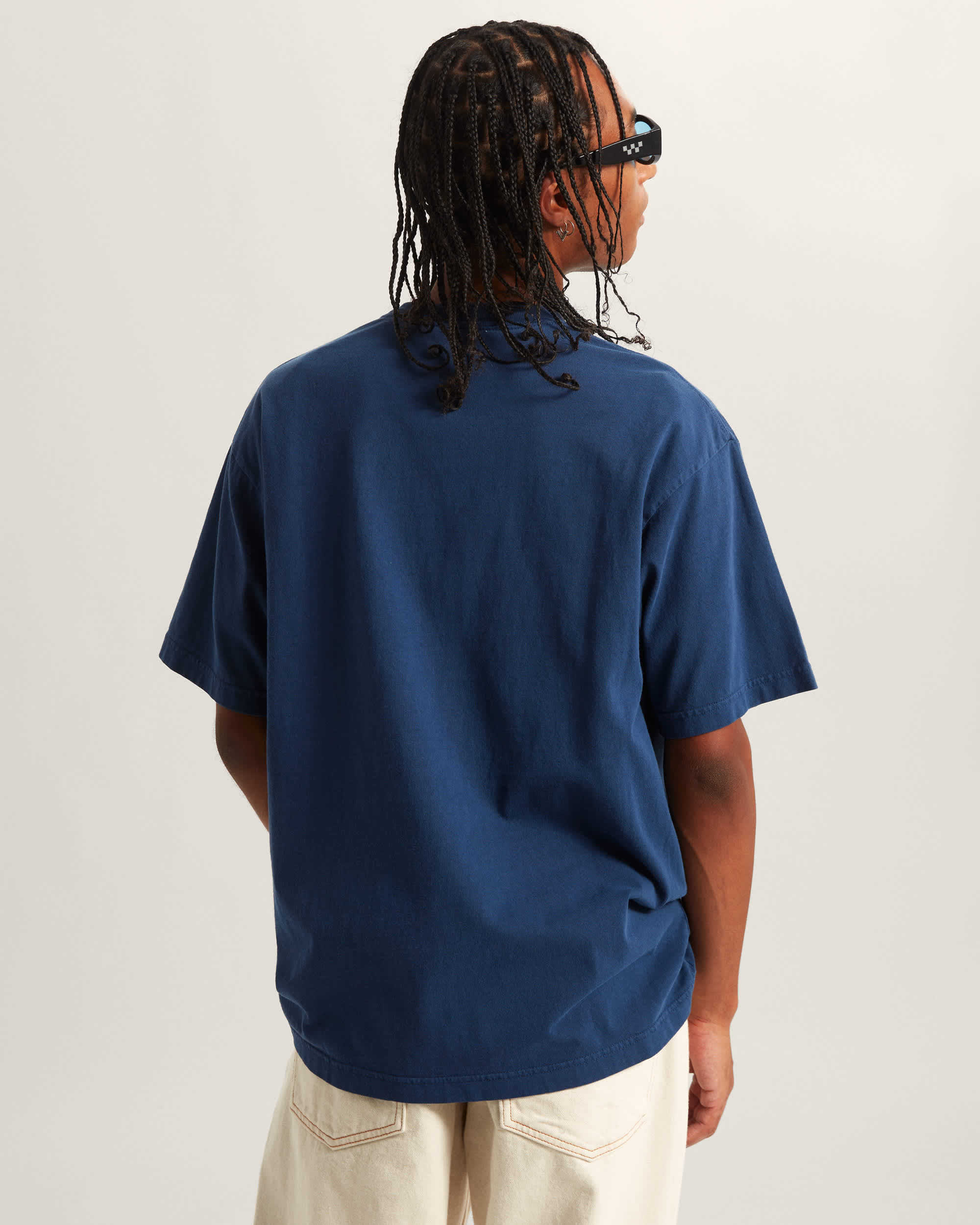 Kleine Kinder Premium Loose Fit TShirt VANS Blau ALT3