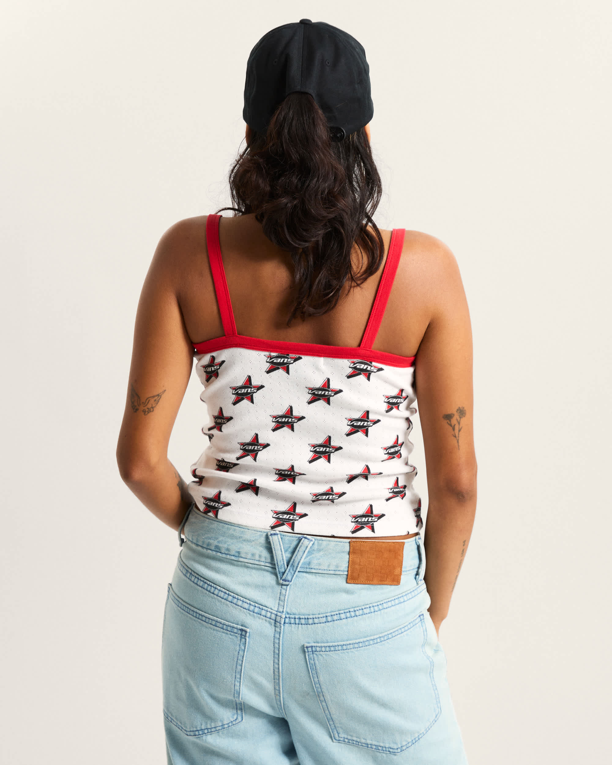 Kiki Cami Tank RACING RED VANS Rojo ALT3