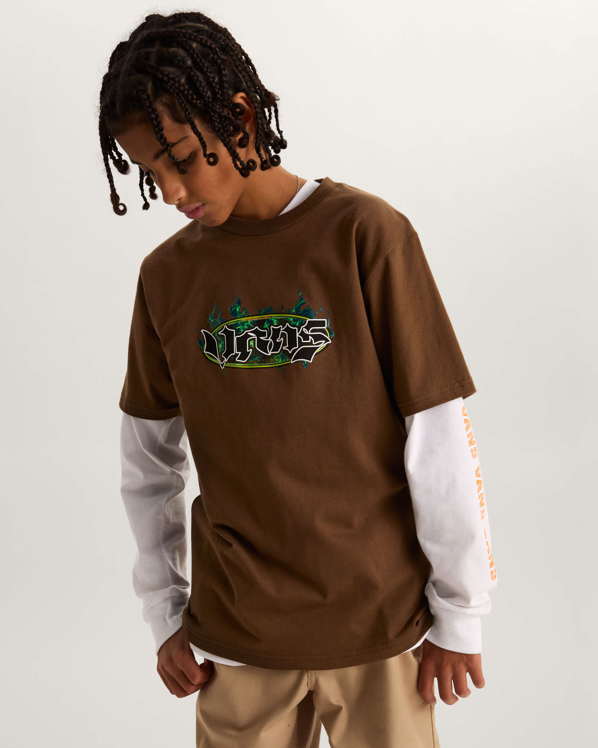 Night Spark SS Vintage Cocoa VANS Marrn ALT2