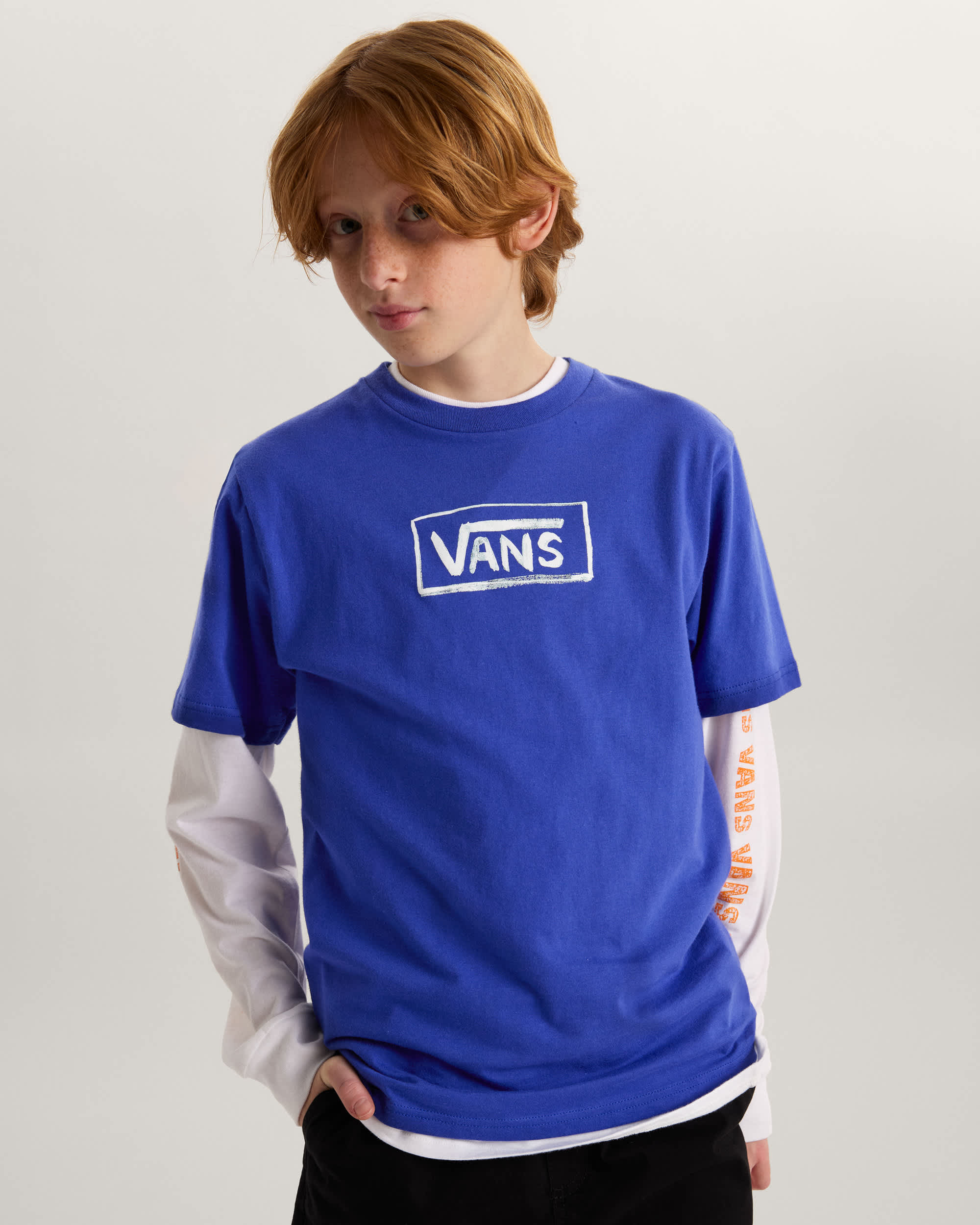 Vans On Canvas SS Royal Cobalt VANS Bleu ALT2