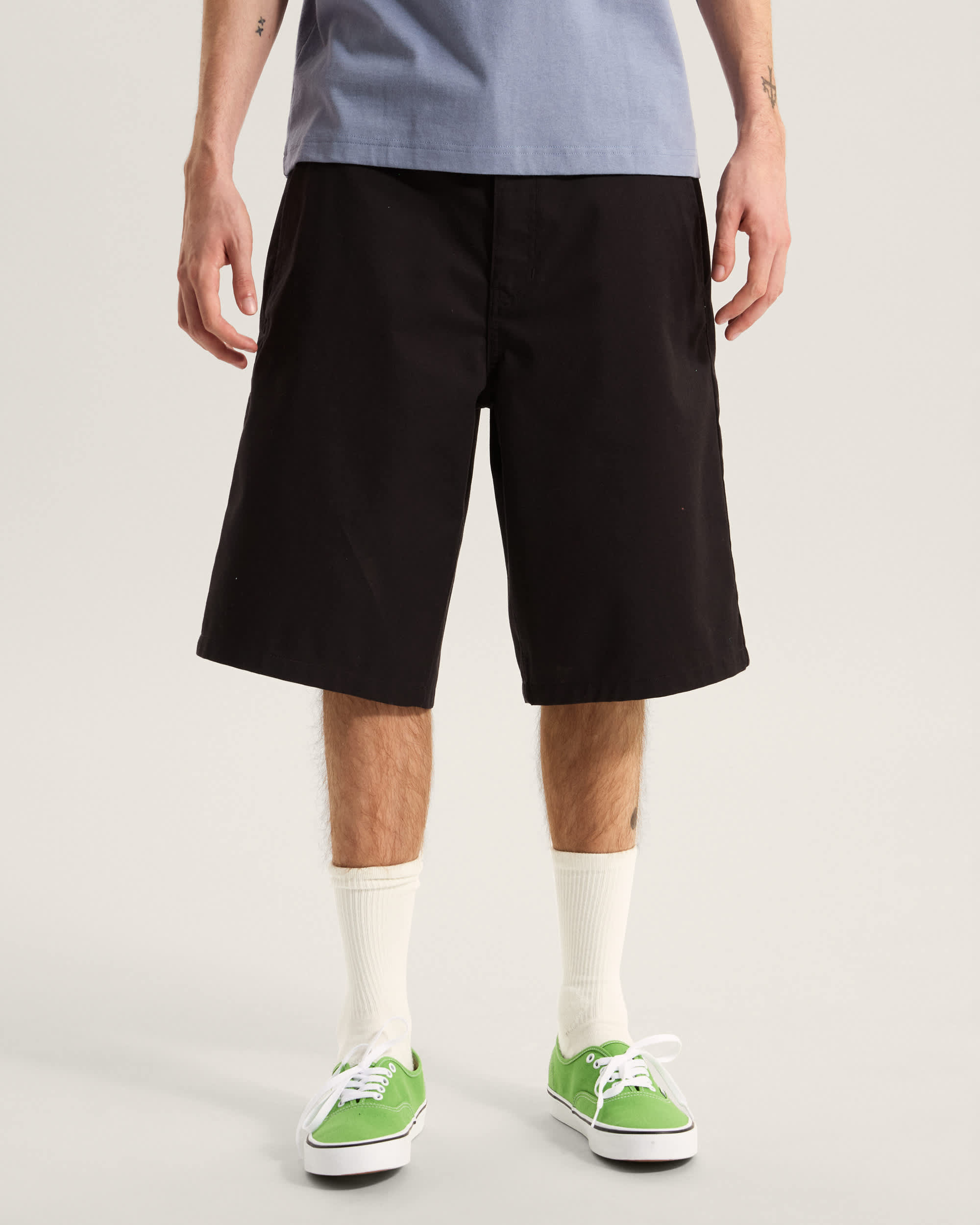 Pantalones cortos chinos Authentic de corte holgado VANS Negro ALT2