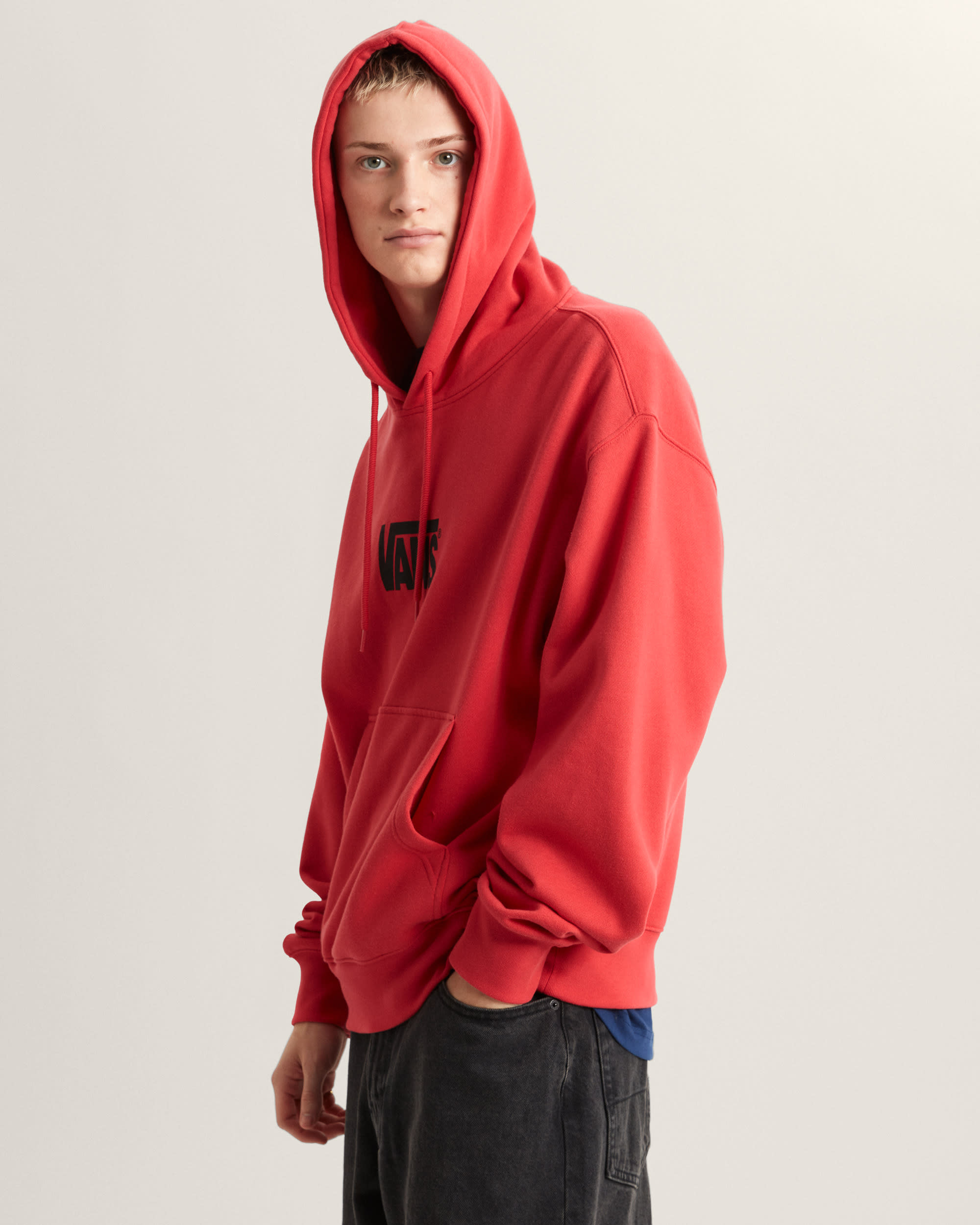 Sudadera elstica con capucha y logotipo VANS Rosa ALT5