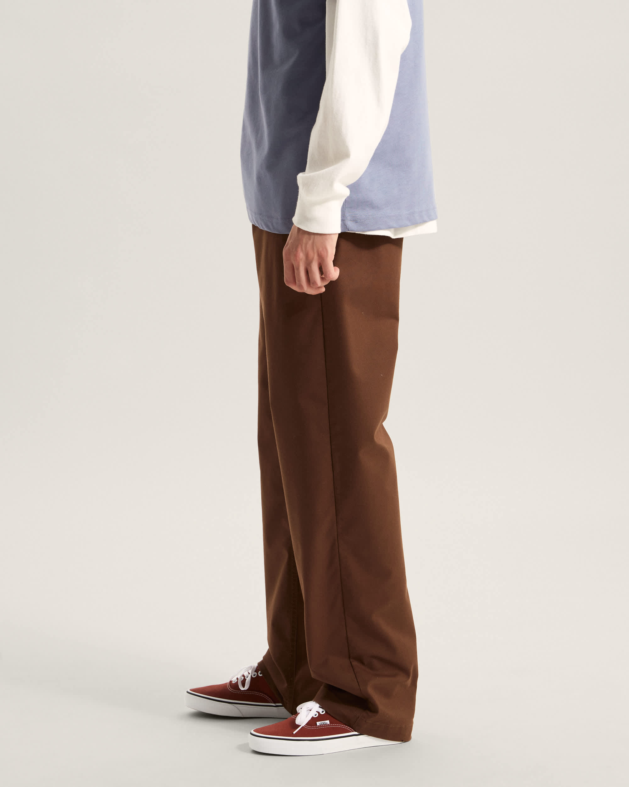 Authentic ChinoHose mit geradem Bein VANS Braun ALT4