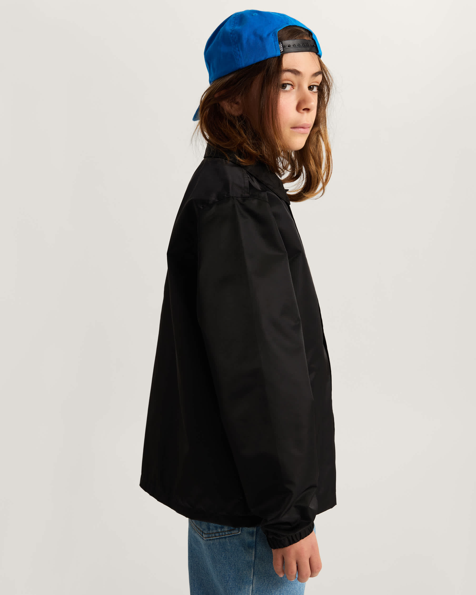 Kinder Torrey Coaches Jacke 814 Jahre VANS Schwarz ALT4