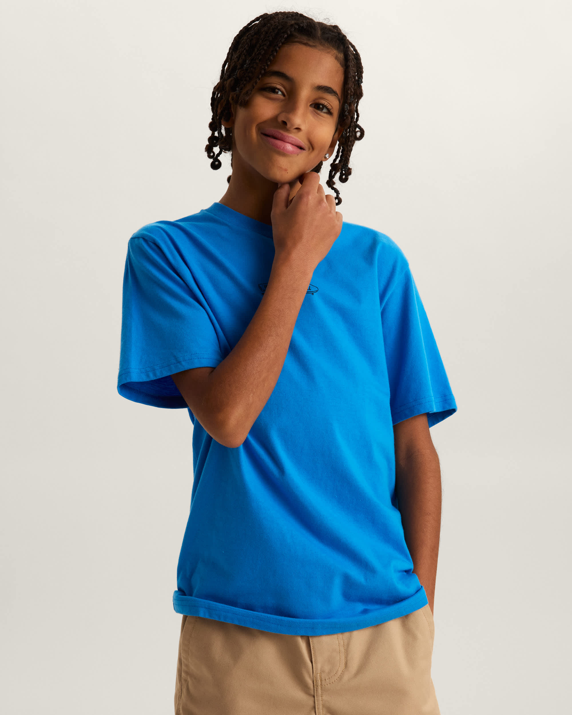 Kinder Crestline TShirt 814 Jahre VANS Blau ALT2