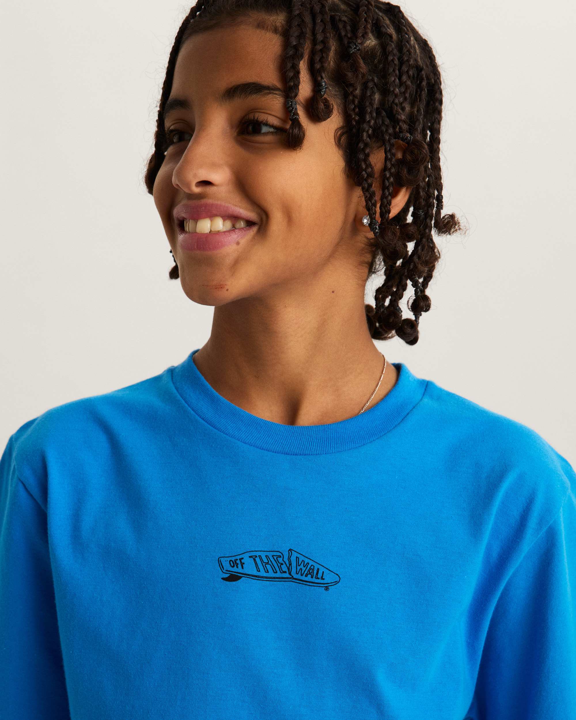 Kinder Crestline TShirt 814 Jahre VANS Blau ALT5