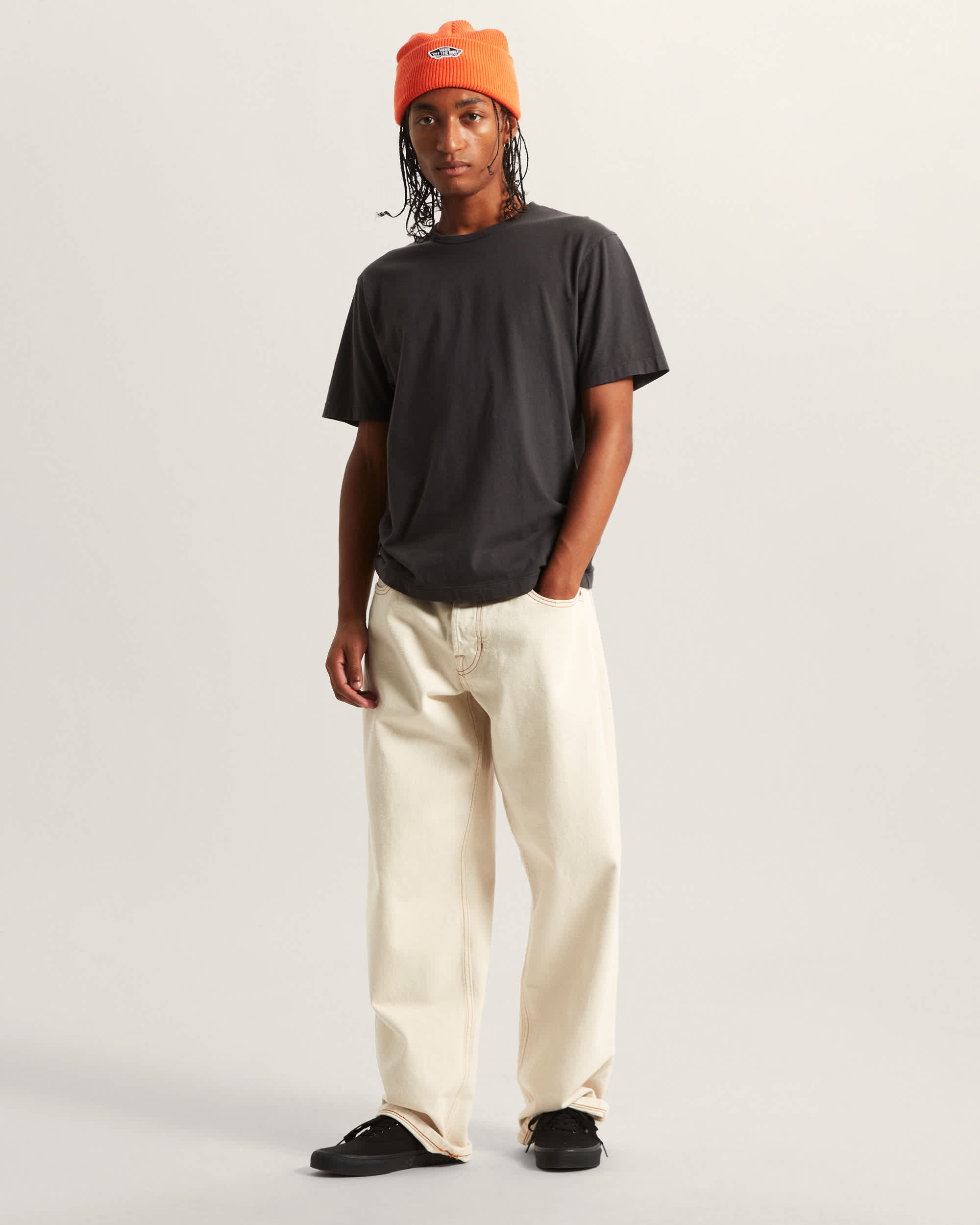 Maglietta Premium Shrunken VANS Nero ALT4