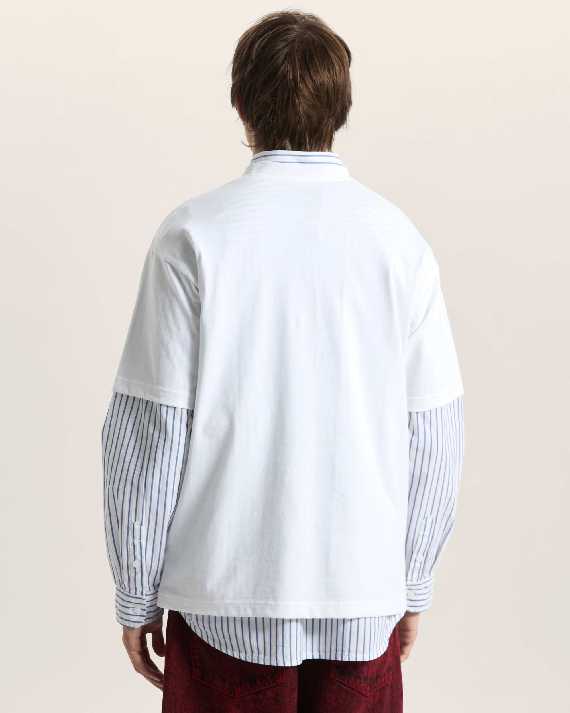 Wave Check SS Tee White VANS Blanco ALT3