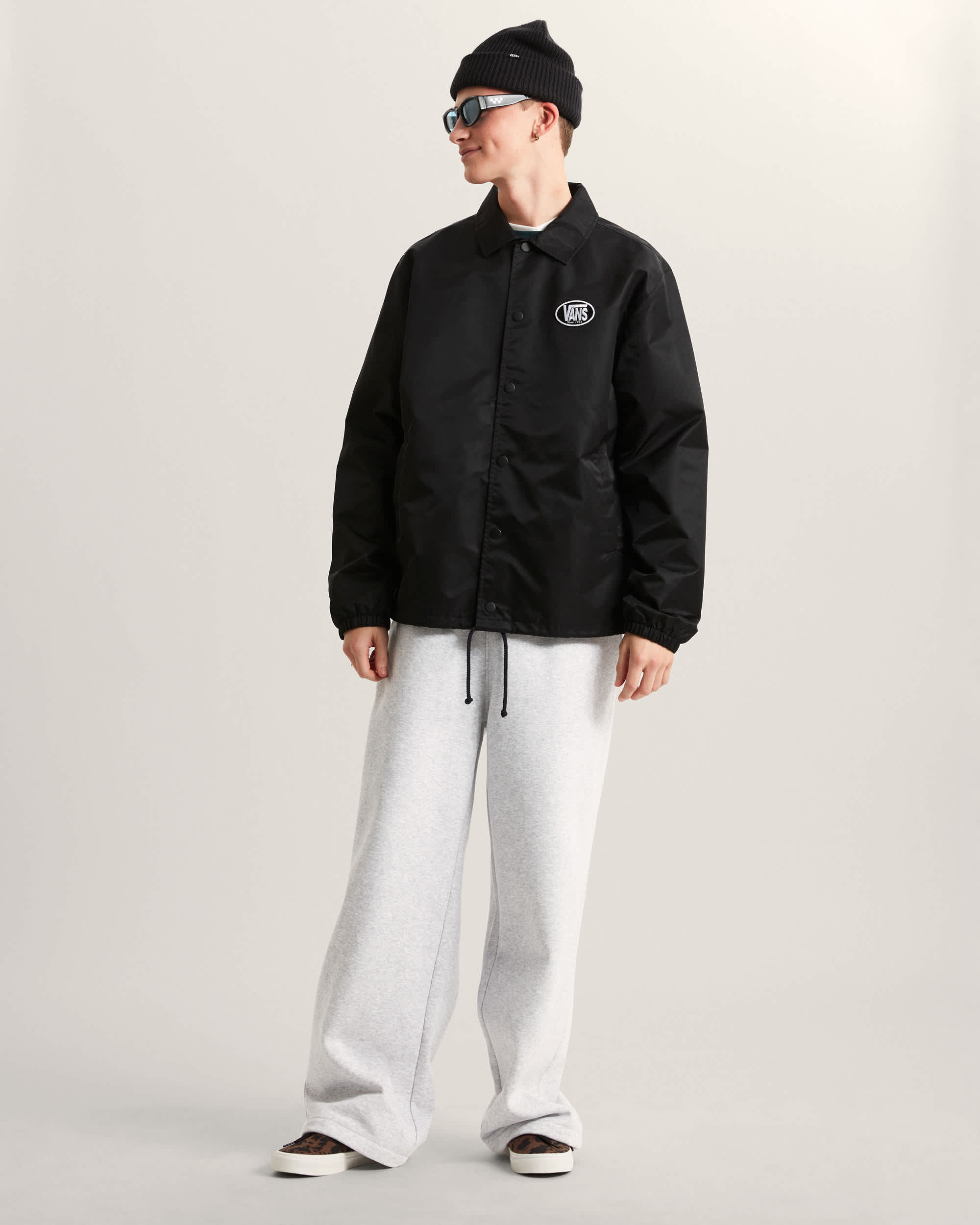 Torrey Nylon CoachJacke VANS Schwarz ALT5