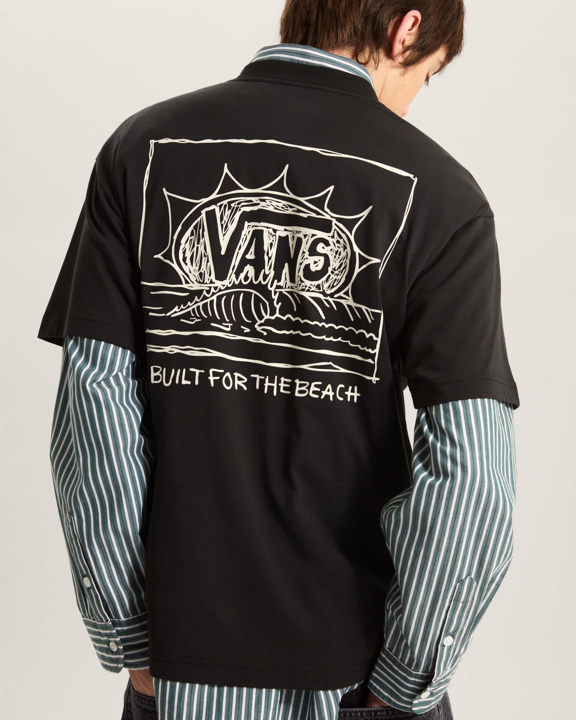 Bright Day TShirt VANS Schwarz ALT3