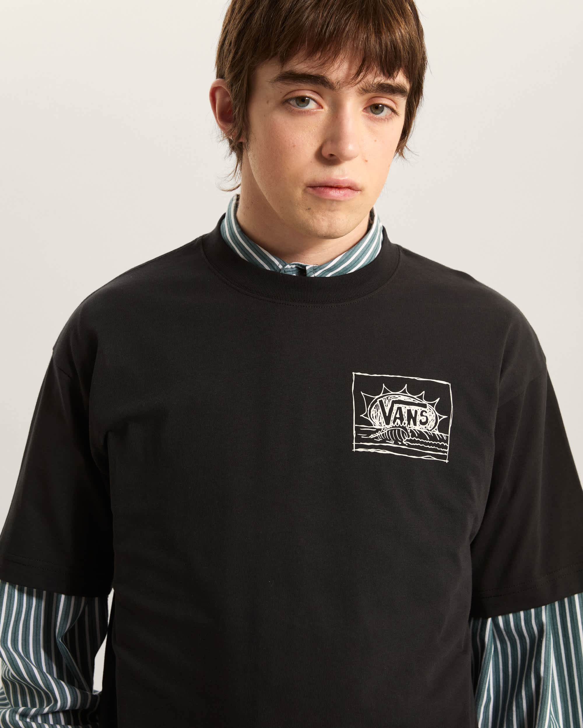 Bright Day TShirt VANS Schwarz ALT5